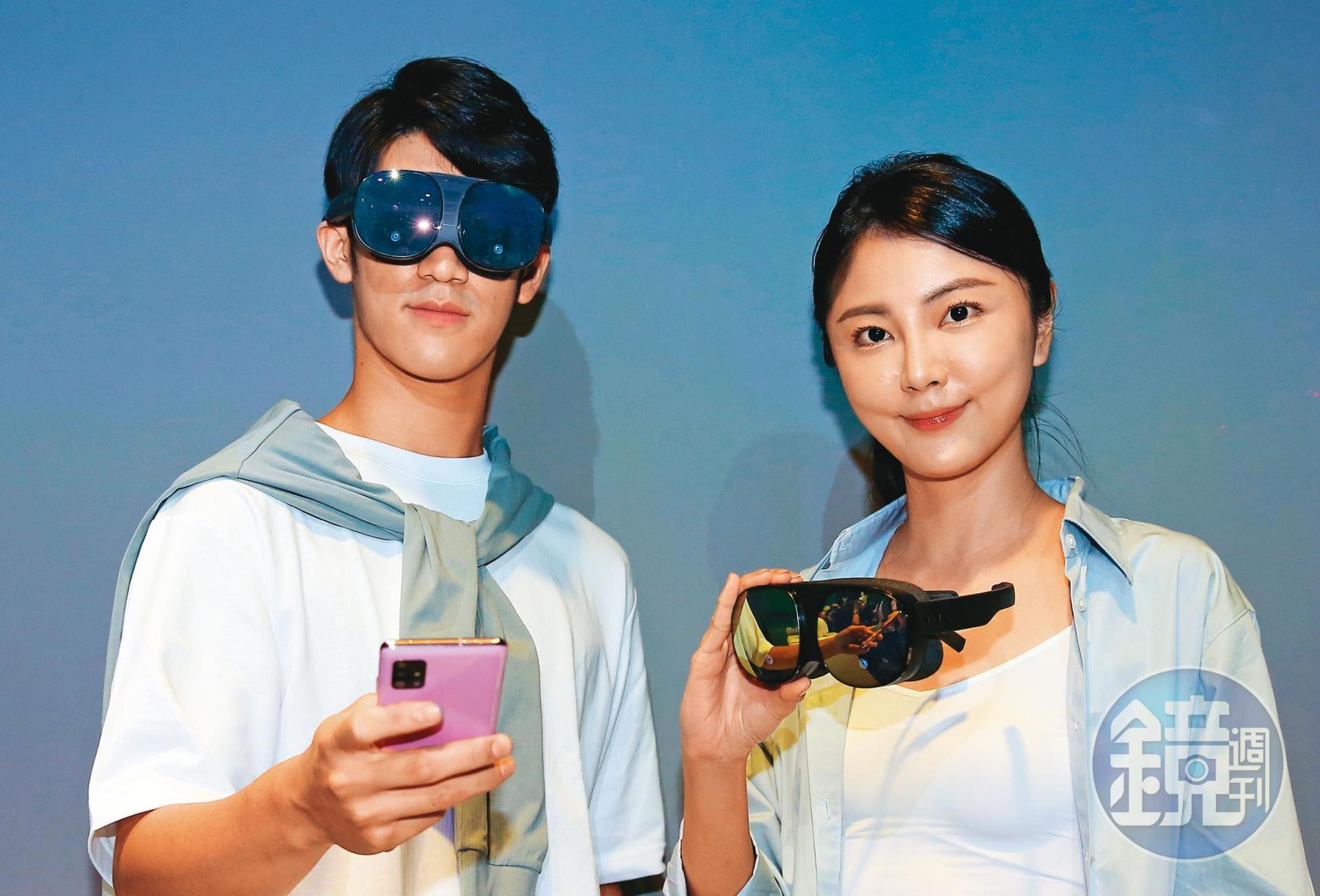 宏達電挑戰臉書，王雪紅督軍打造189公克第一款大眾版VR眼鏡。
