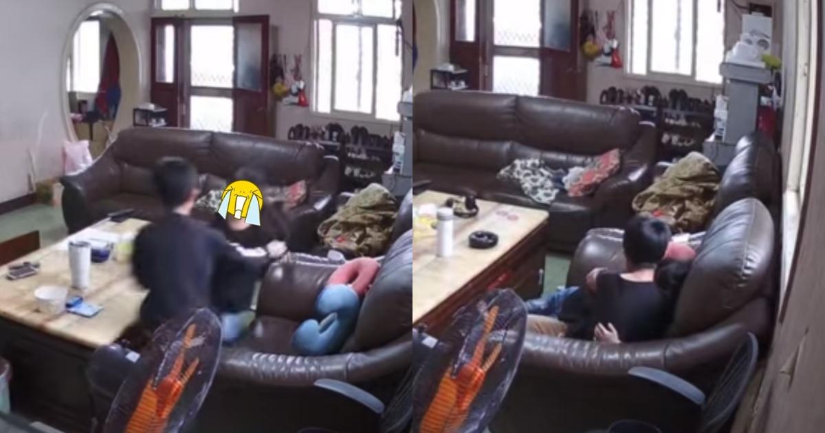 有網友分享家中兄妹在地震當下的互動,感動不少網友。(翻攝自爆廢公社公開版臉書)