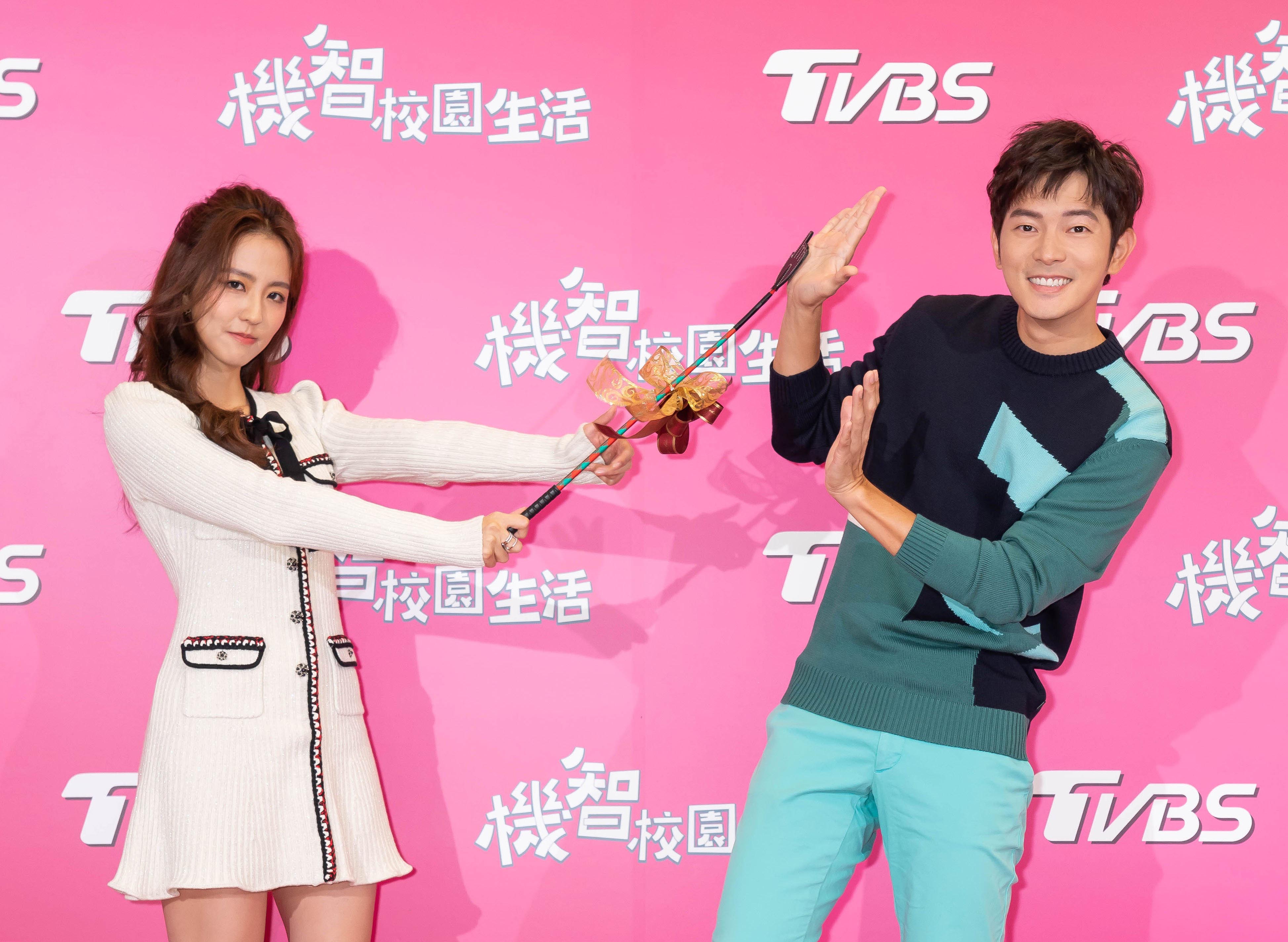 宥勝和周曉涵將在新八點檔合作。（TVBS提供）