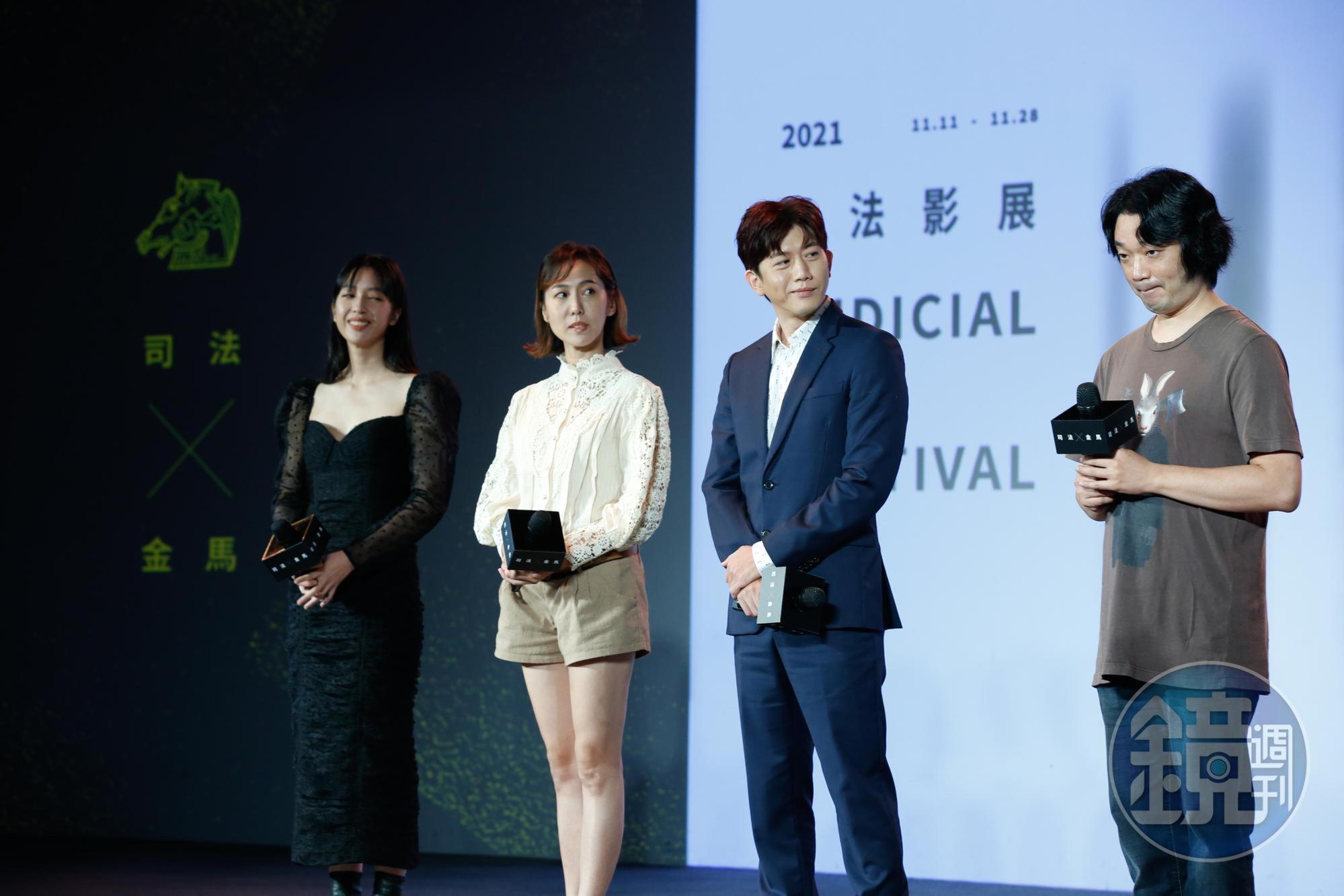 莫子儀與樓一安互相吐槽，一個說看到他脾氣就不好，另一個嫌對方「機X」，但其實私下合作愉快。