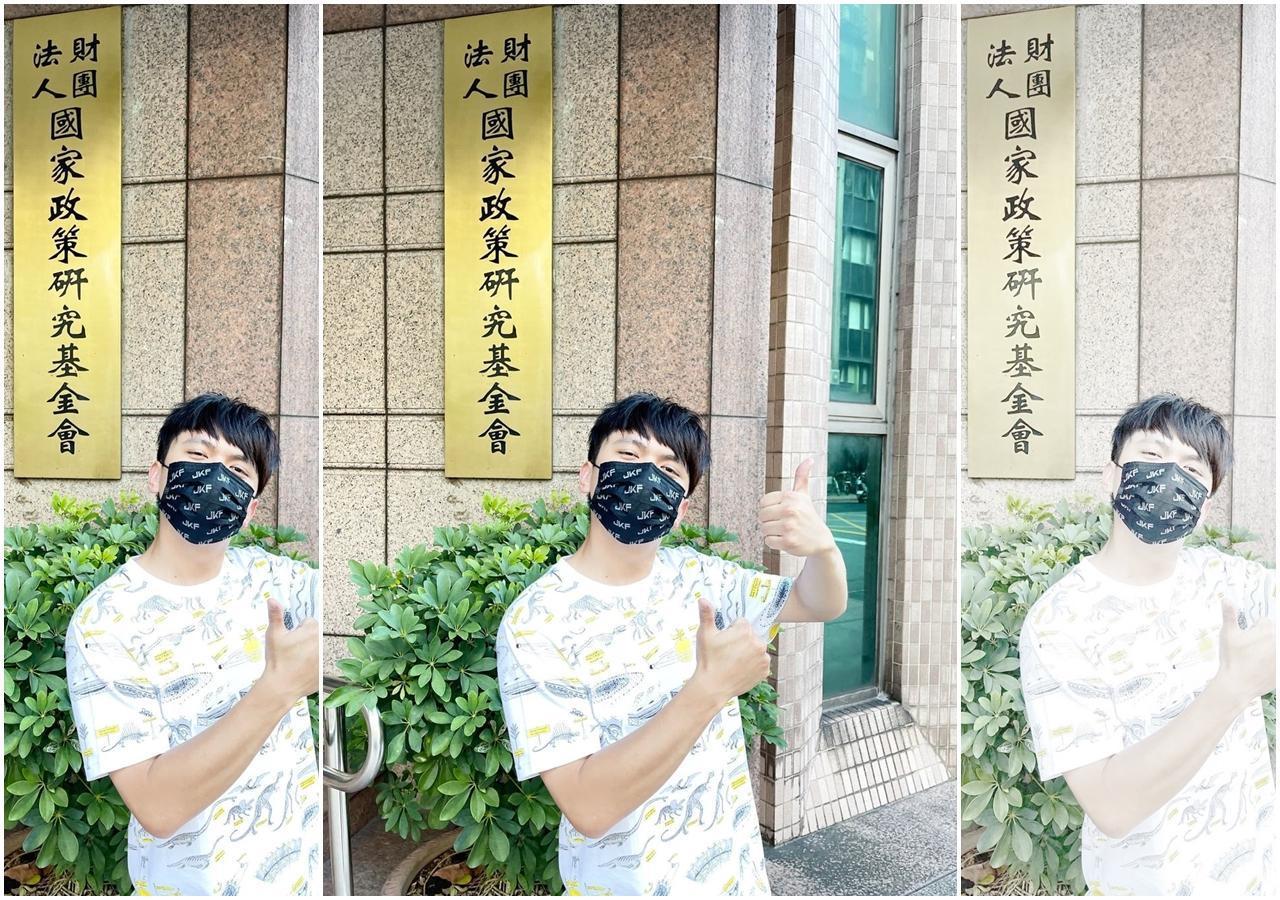 蔡阿嘎自曝曾在國民黨智庫擔任2年的任研究助理,最多一次身兼3個助理職務。(翻攝自蔡阿嘎IG)