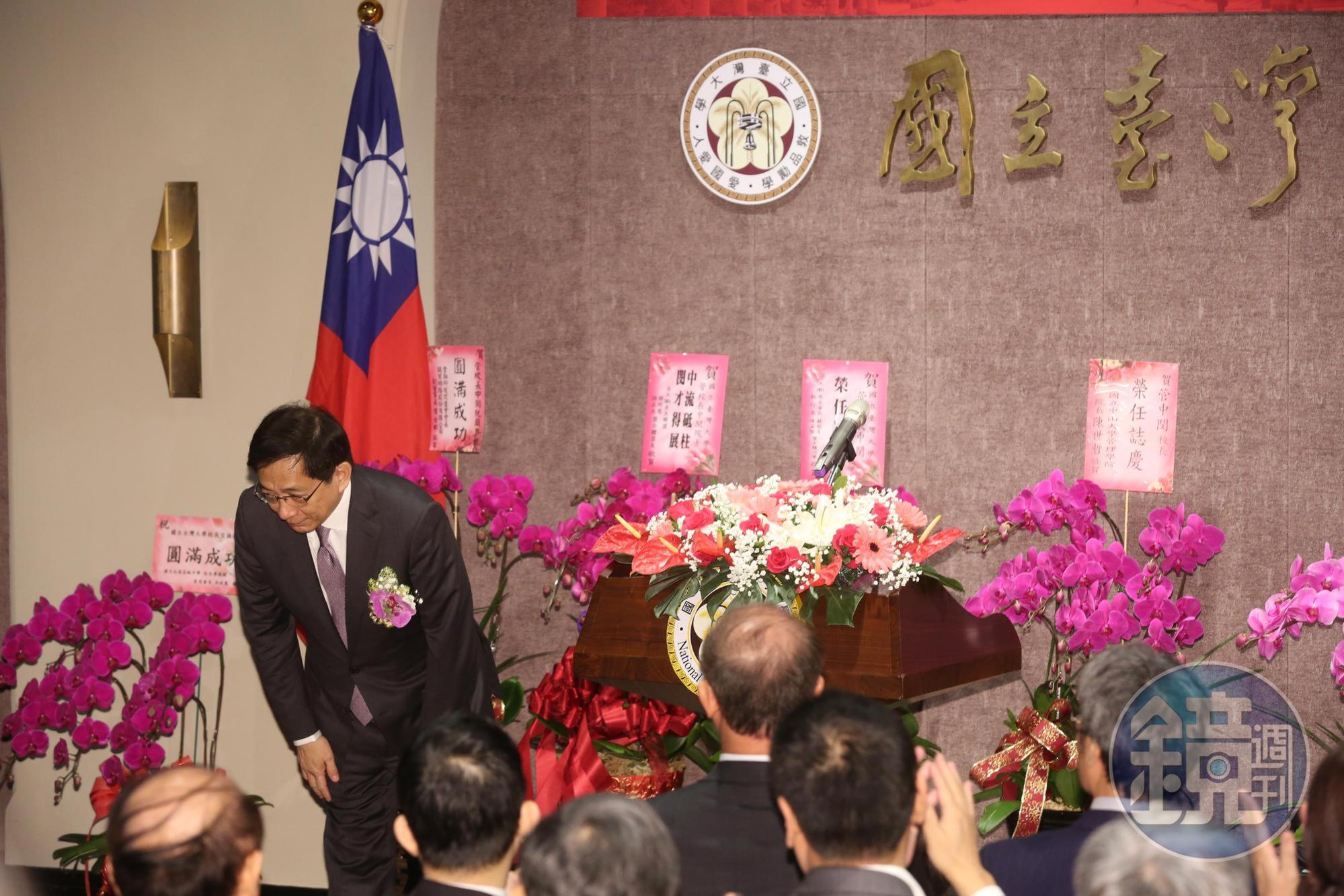 管中閔2019年1月接任台大校長，近日宣布不再尋求連任。（本刊資料照）