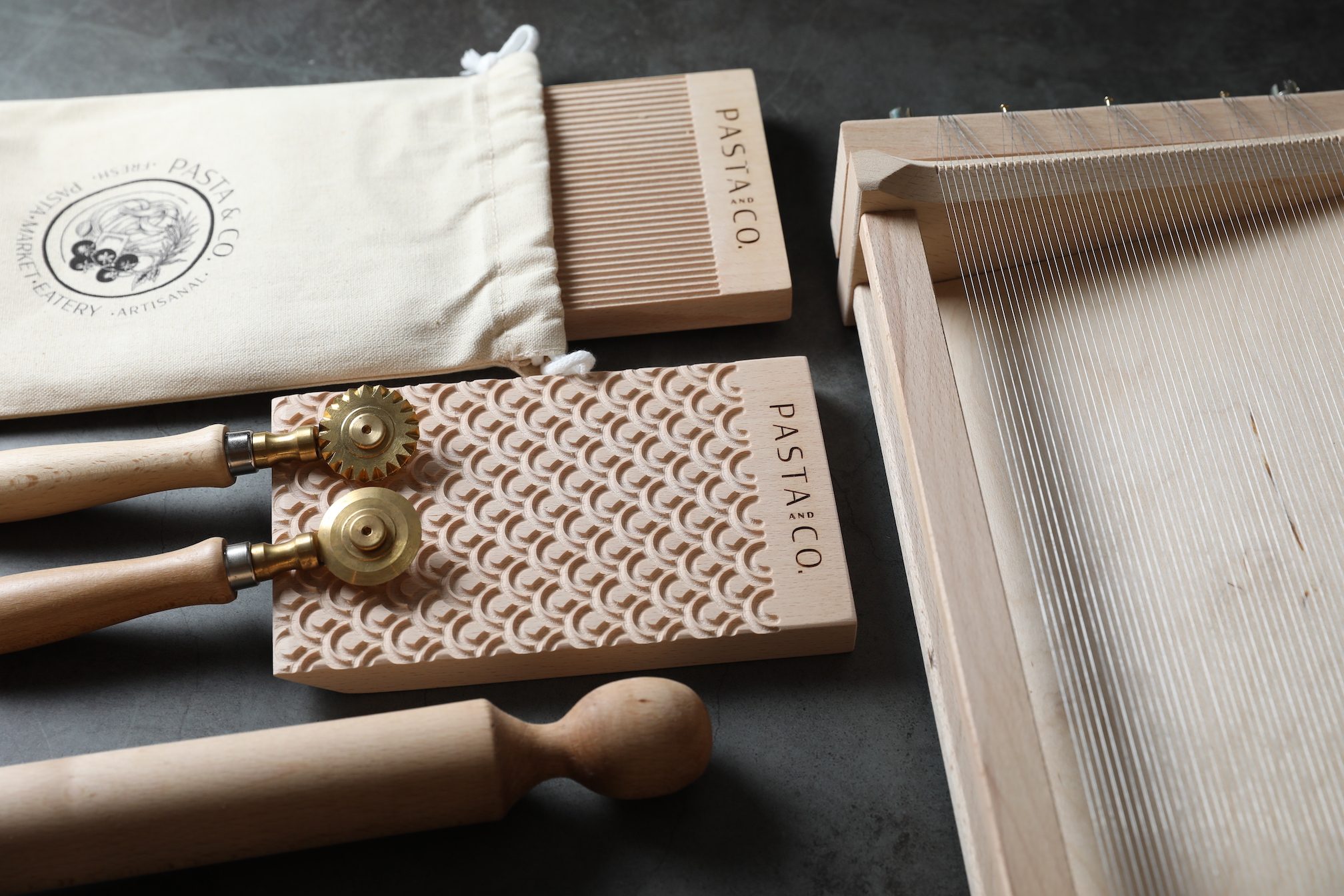 PASTA & CO.未來也計畫推出自家品牌的義大利麵製作工具，讓人在家也可以手工製麵。