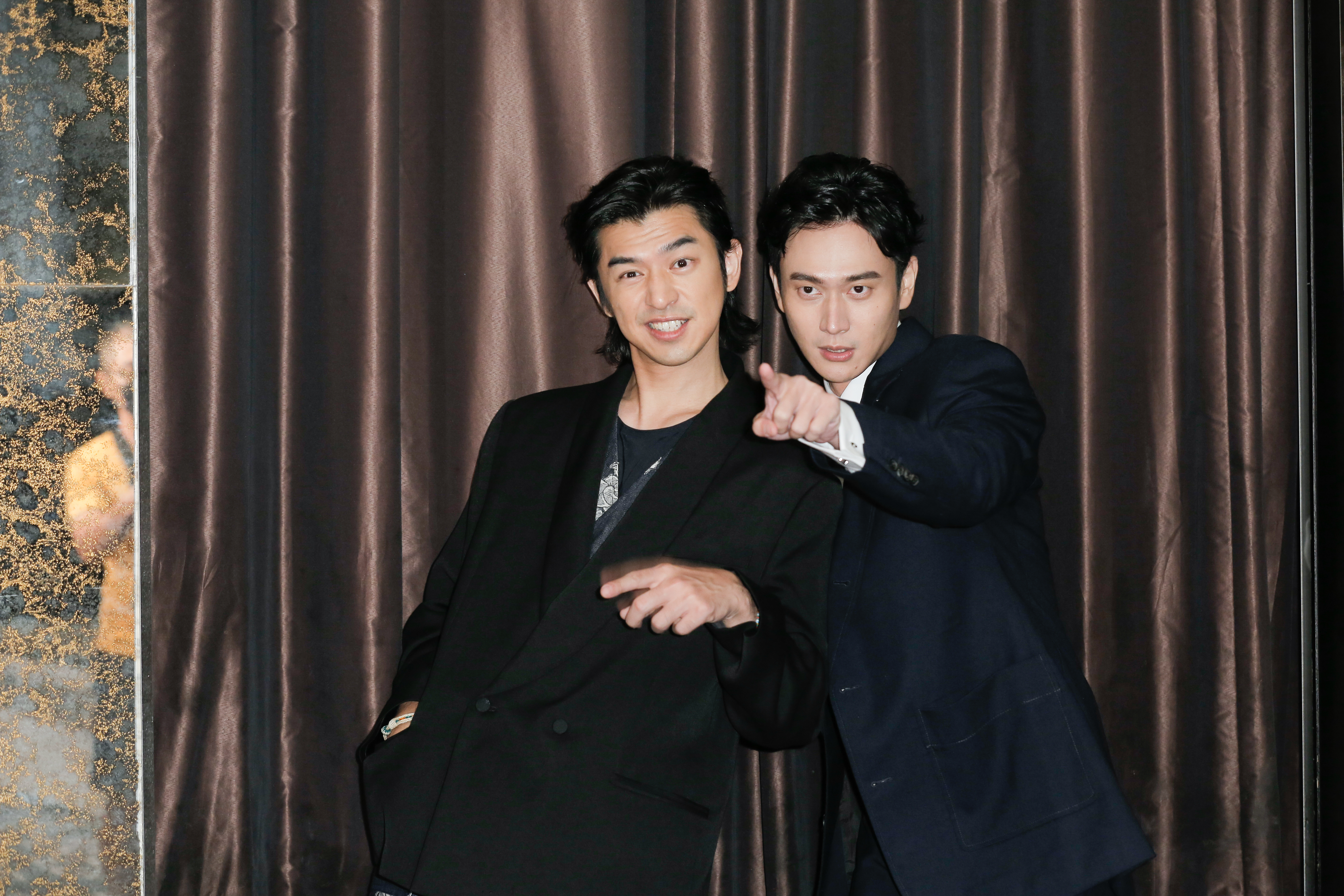 劉冠廷（右）跟陳柏霖在《詭扯》不斷鬧出各種白爛蠢事，讓觀眾笑到失去理智。