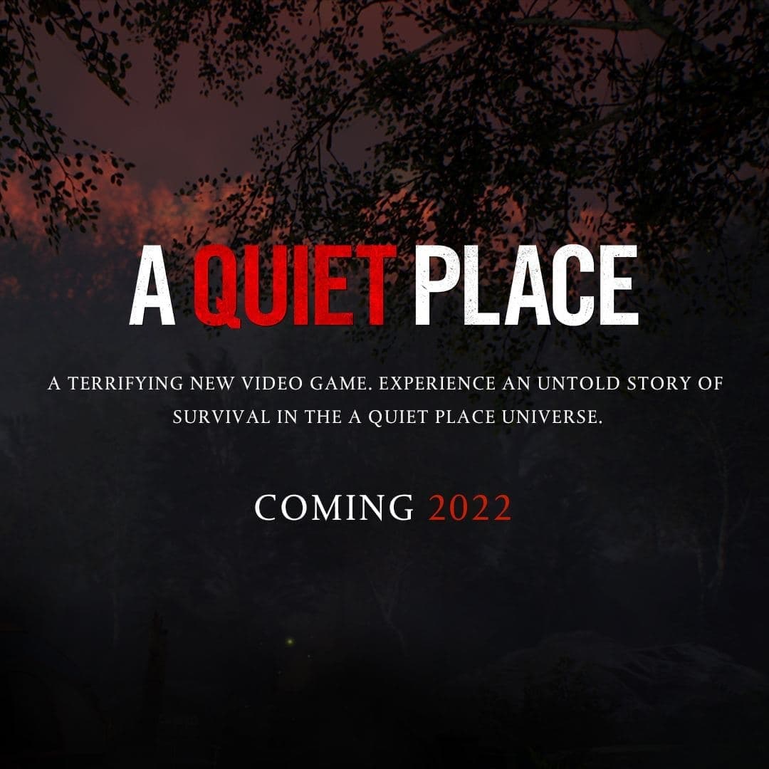 電影《噤界》將改編為恐怖冒險遊戲。（翻攝twitter@AQuietPlaceGame）