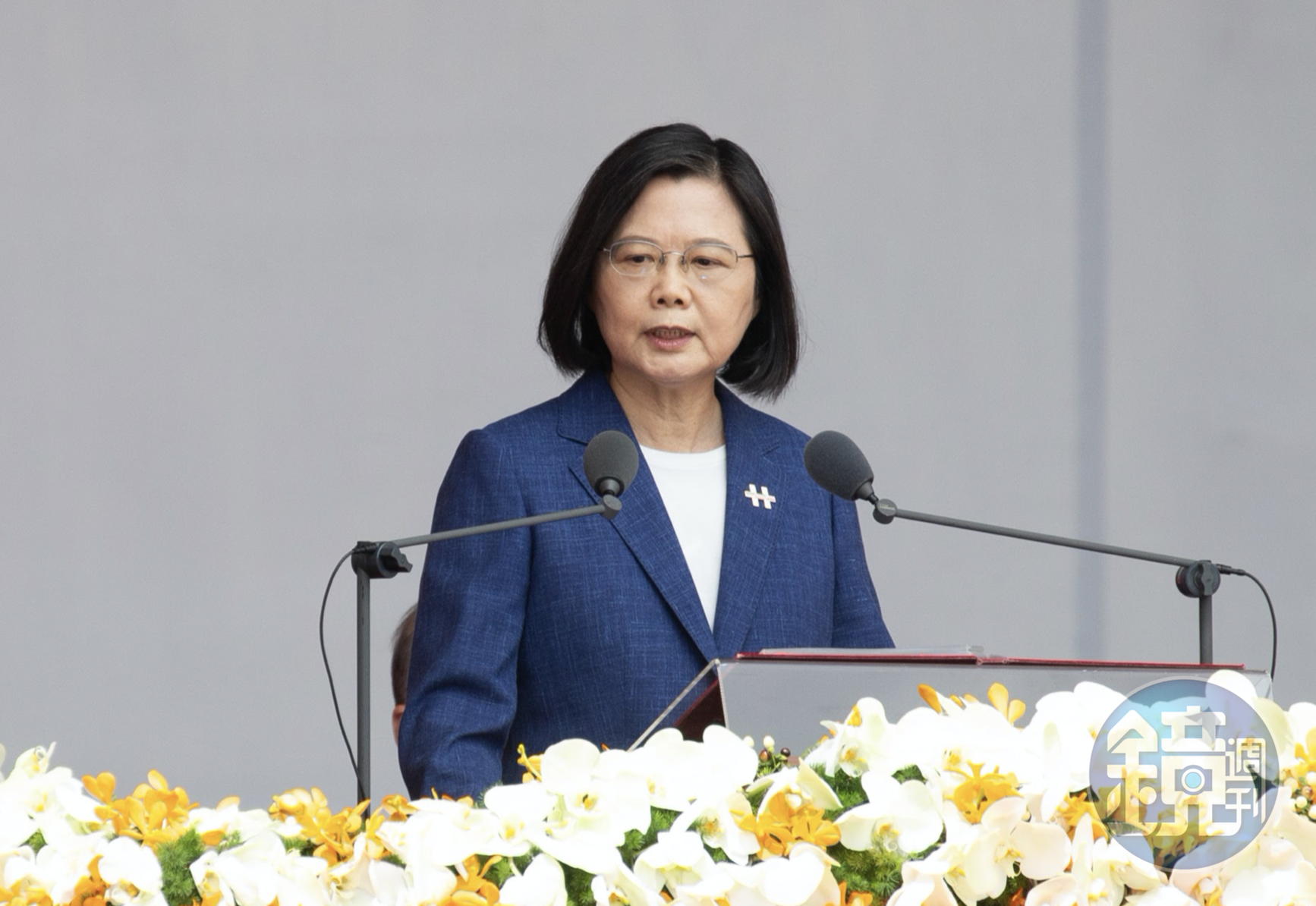 總統蔡英文於今年國慶日提出4個堅持,其中強調中華民國與中華人民共和國互不隸屬。(資料照)