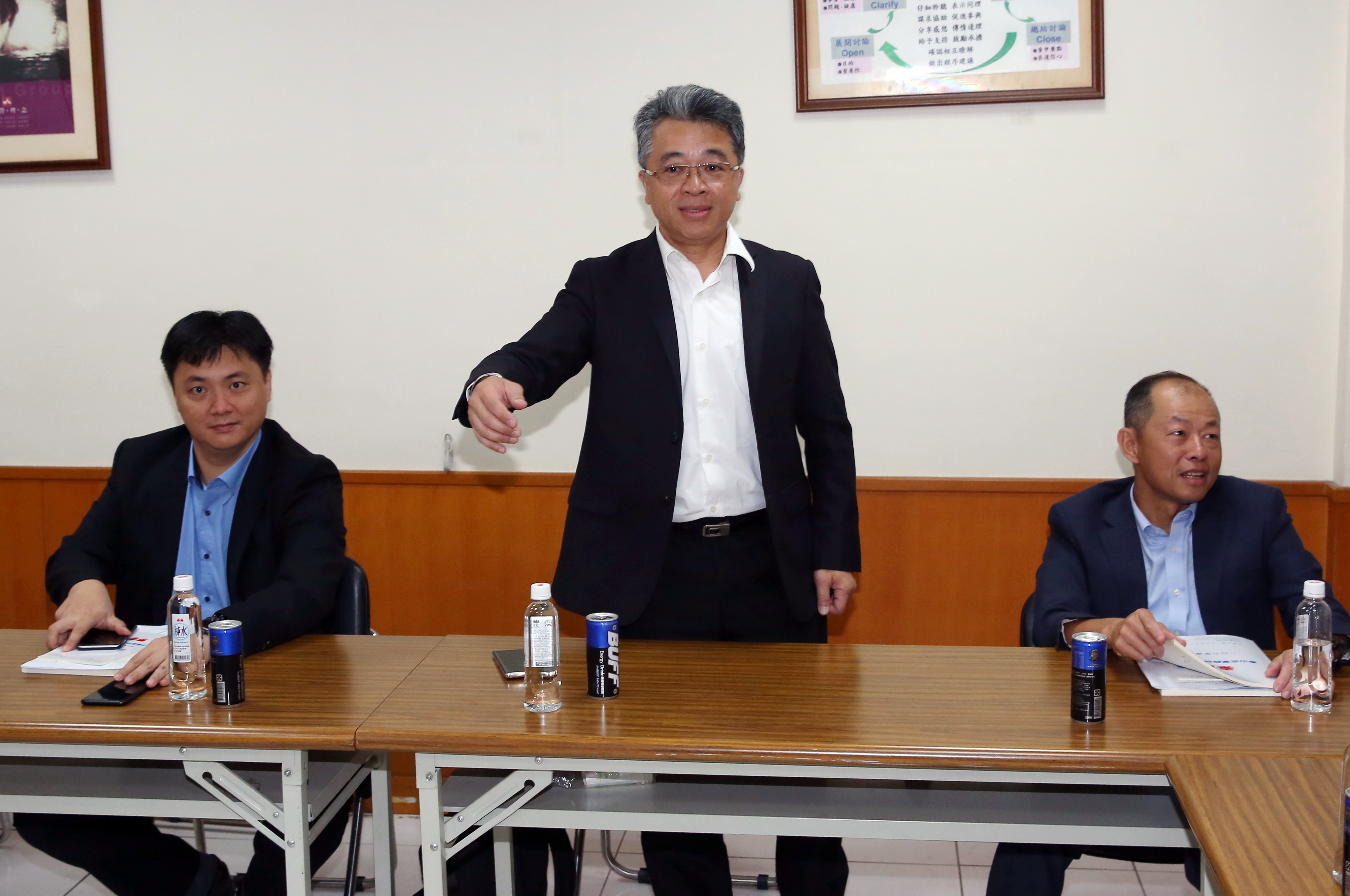 食品廠泰山歷經多時經營權之爭紛擾，如今詹家與市場派龍邦已經談和。