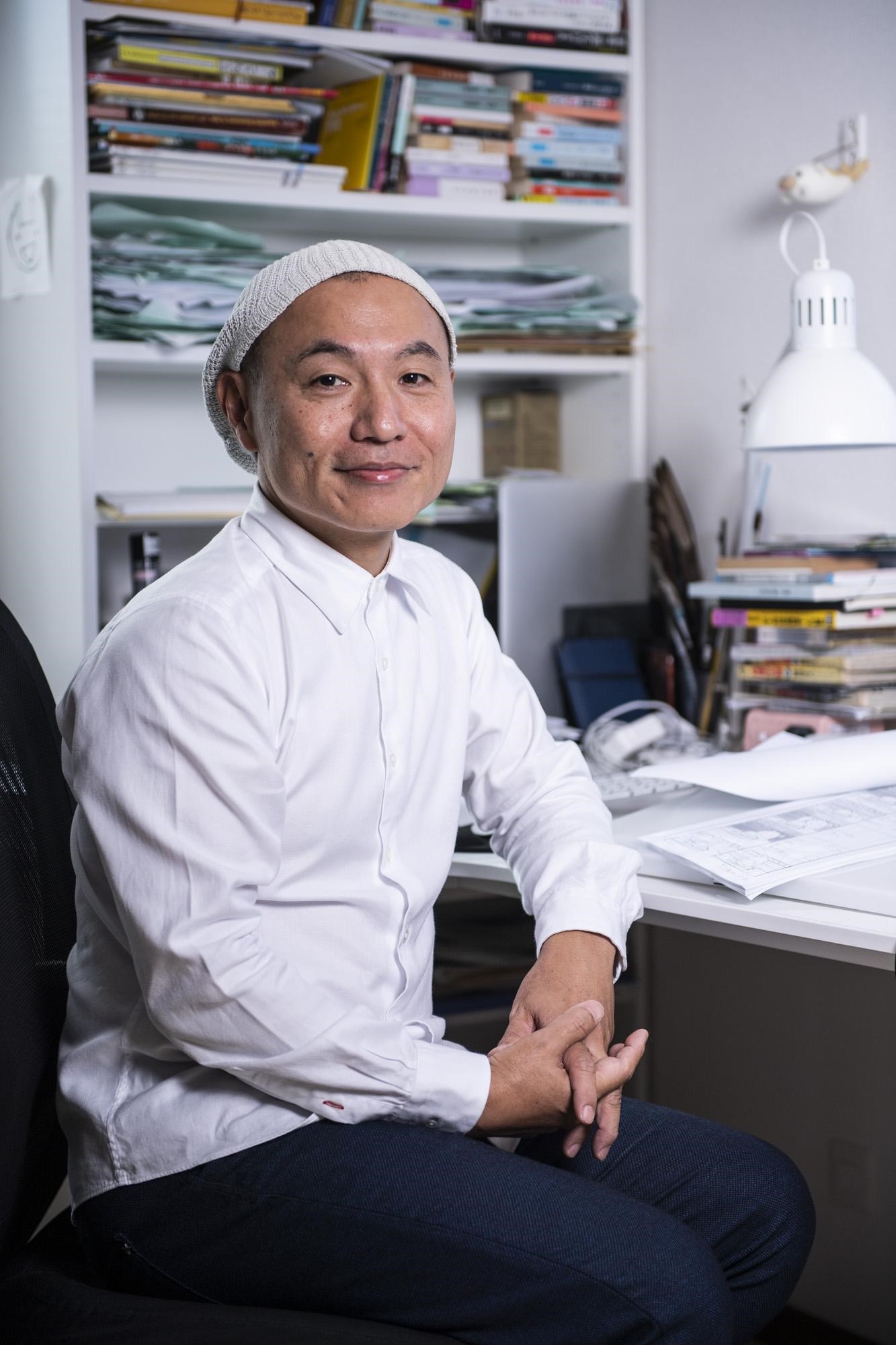 湯淺政明樂於挑戰不同題材的作品，也非常享受改編原著的過程。（東京國際影展提供）