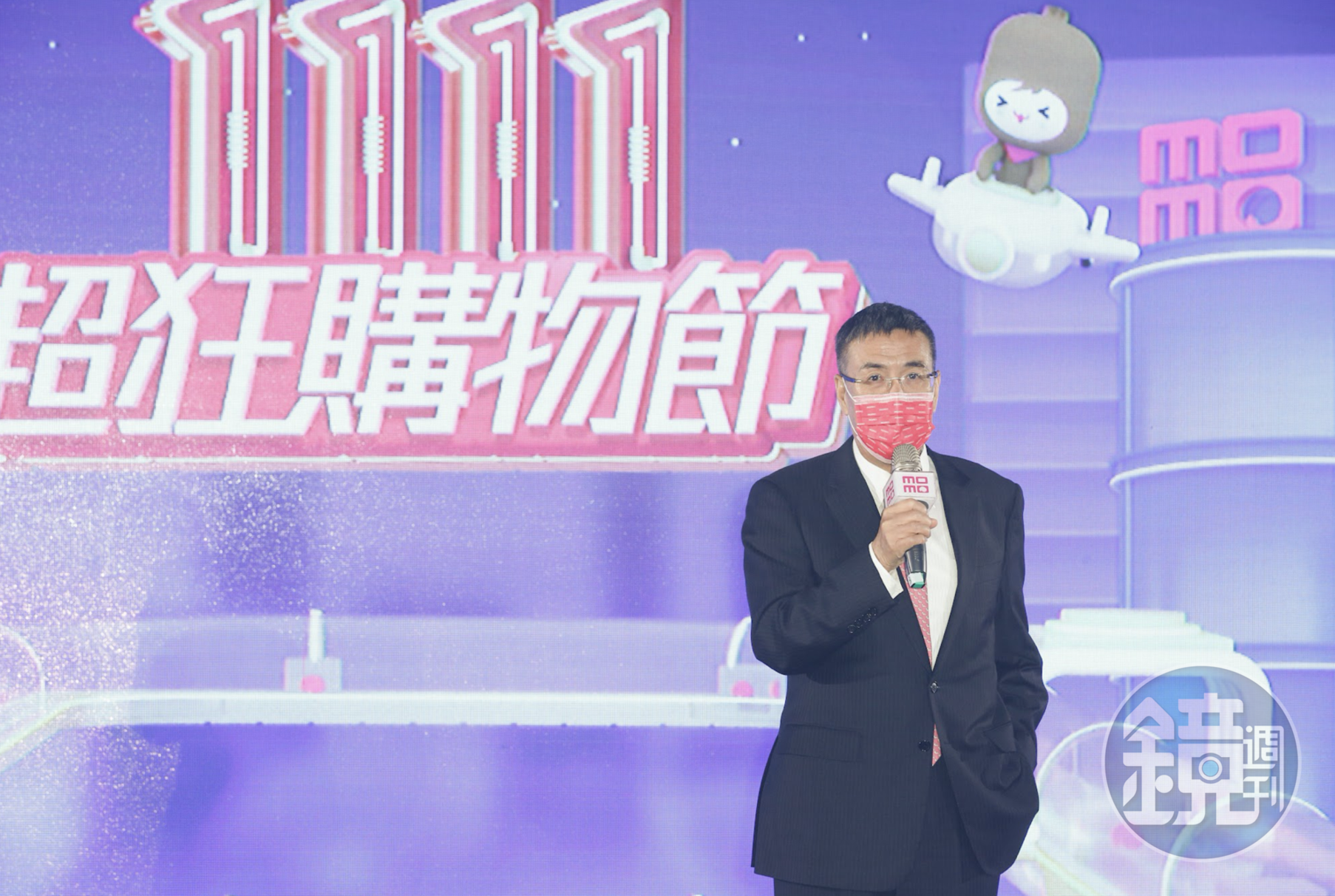 富邦媒董事長林啟峰看好雙11業績再創高，卻認為自家公司股價被低估了。