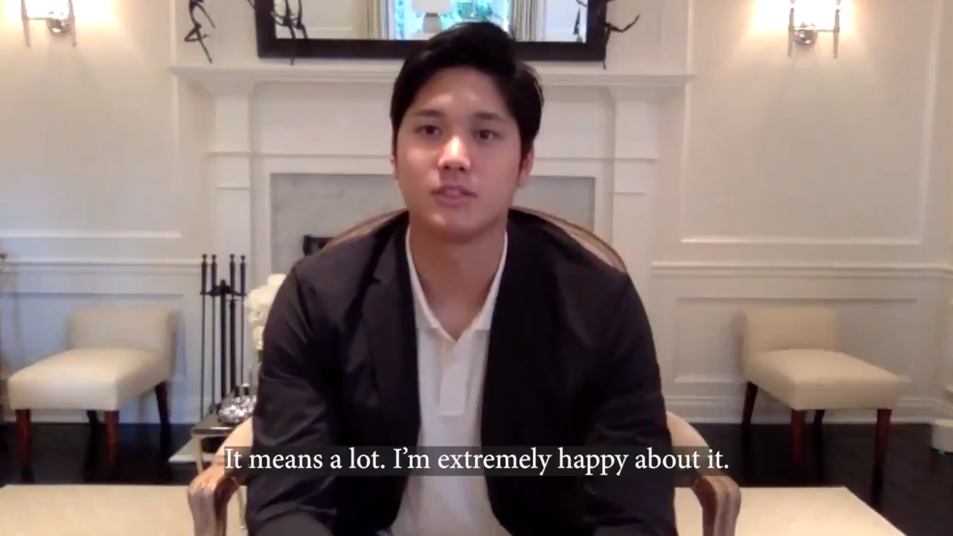 大谷翔平在大聯盟不斷創造紀錄，驚艷球界。（翻攝自推特@MLBPA）