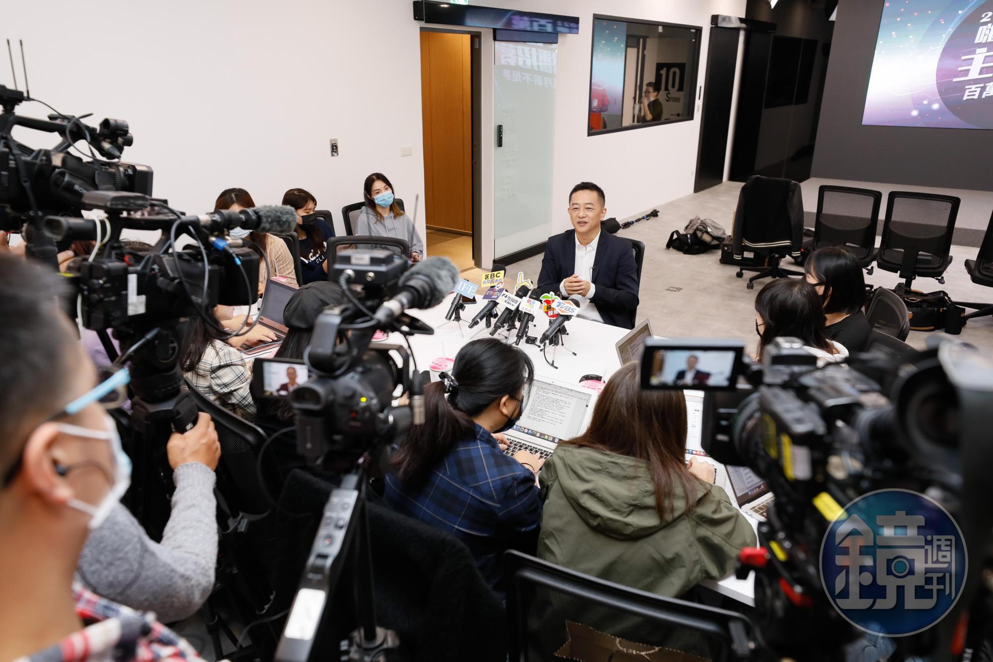 陳昭榮正式宣布將打造培訓百萬直播主。