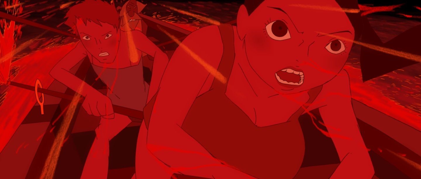 過去製作動畫的經驗讓湯淺政明在執導《心靈遊戲》時更能快速且準確地找出最適合的繪製方式。（光年映畫提供）