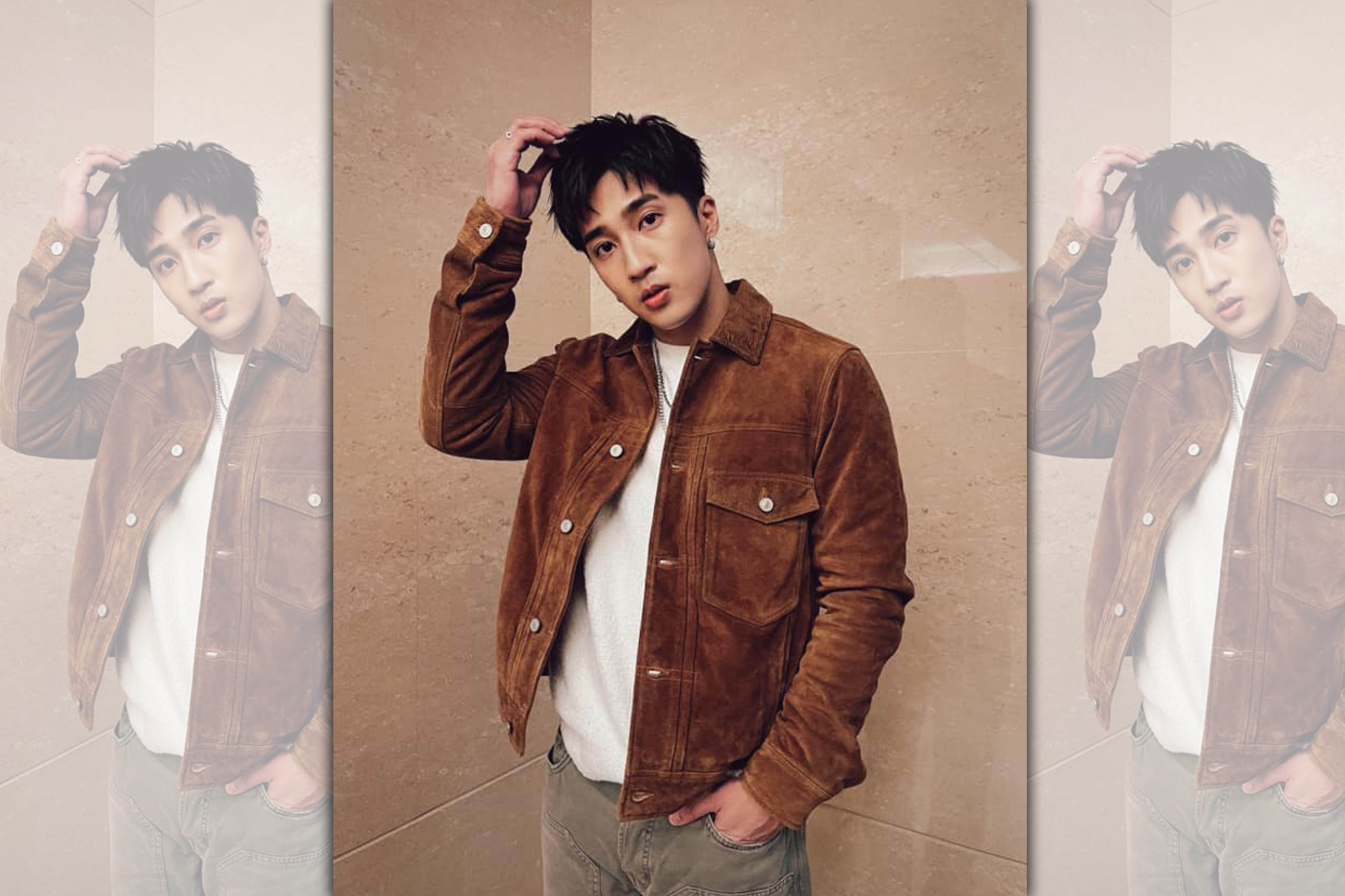 婁峻碩去年PO女友視角照片，隨即認愛焦凡凡。（翻攝自婁峻碩臉書）