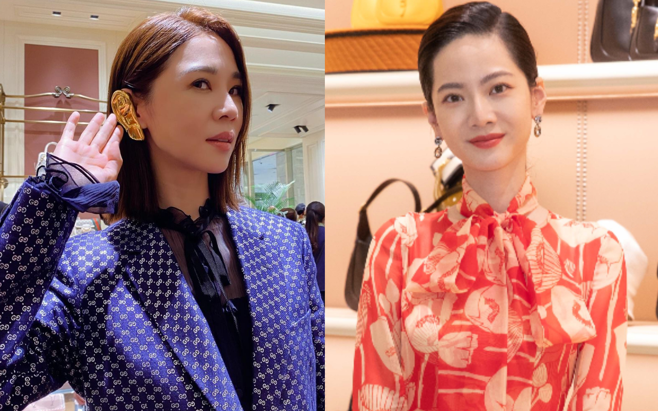 謝盈萱（左圖）、曾之喬（右圖）推薦台南美食，分別是金得春捲與白糖粿。（翻攝自謝盈萱IG、GUCCI提供）