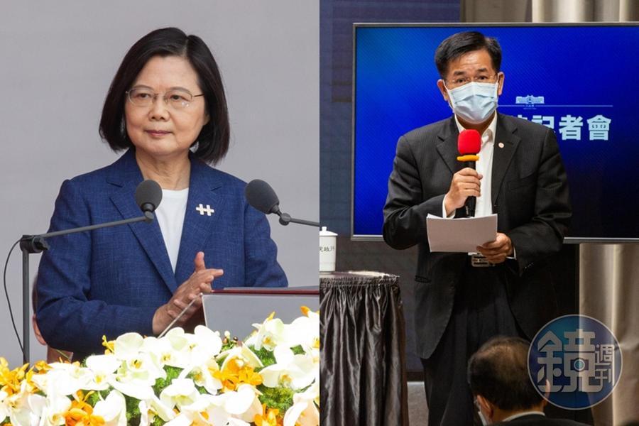 對於蔡英文(左)提議以英檢取代英文科升學考試,潘文忠(右)今表示會審慎評估。(本刊資料照)