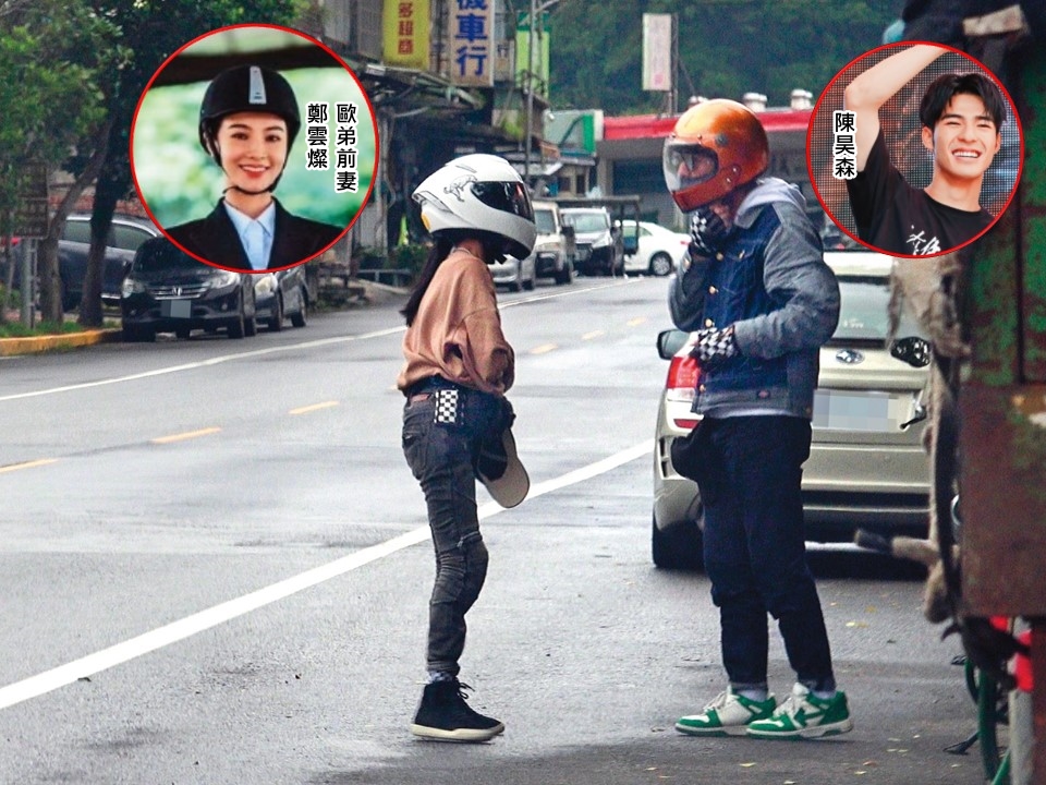 10/30 07:14 從內湖到坪林，陳昊森（右）和鄭雲燦一路馳騁，在速度中培養彼此感情。
