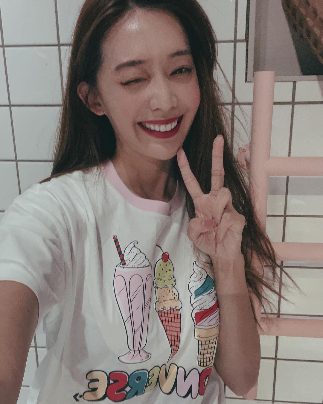 王心恬熱愛戶外運動,只是沒有很想正面承認戀情。(翻攝自王心恬IG)