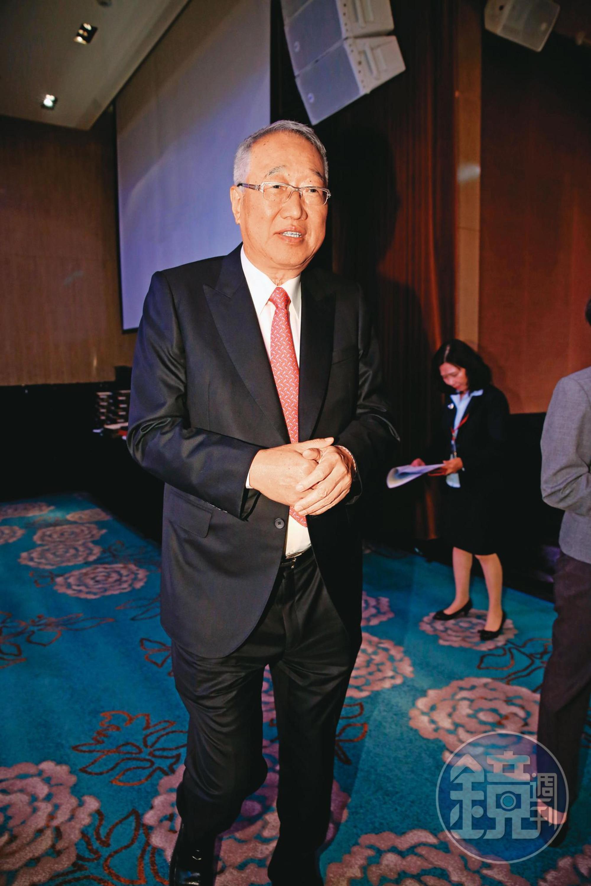 正崴公司董事長、鴻海創辦人郭台銘胞弟郭台強(圖)會參與中影交易案,也是馬英九透過前立委蔡正元告知此投資機會。