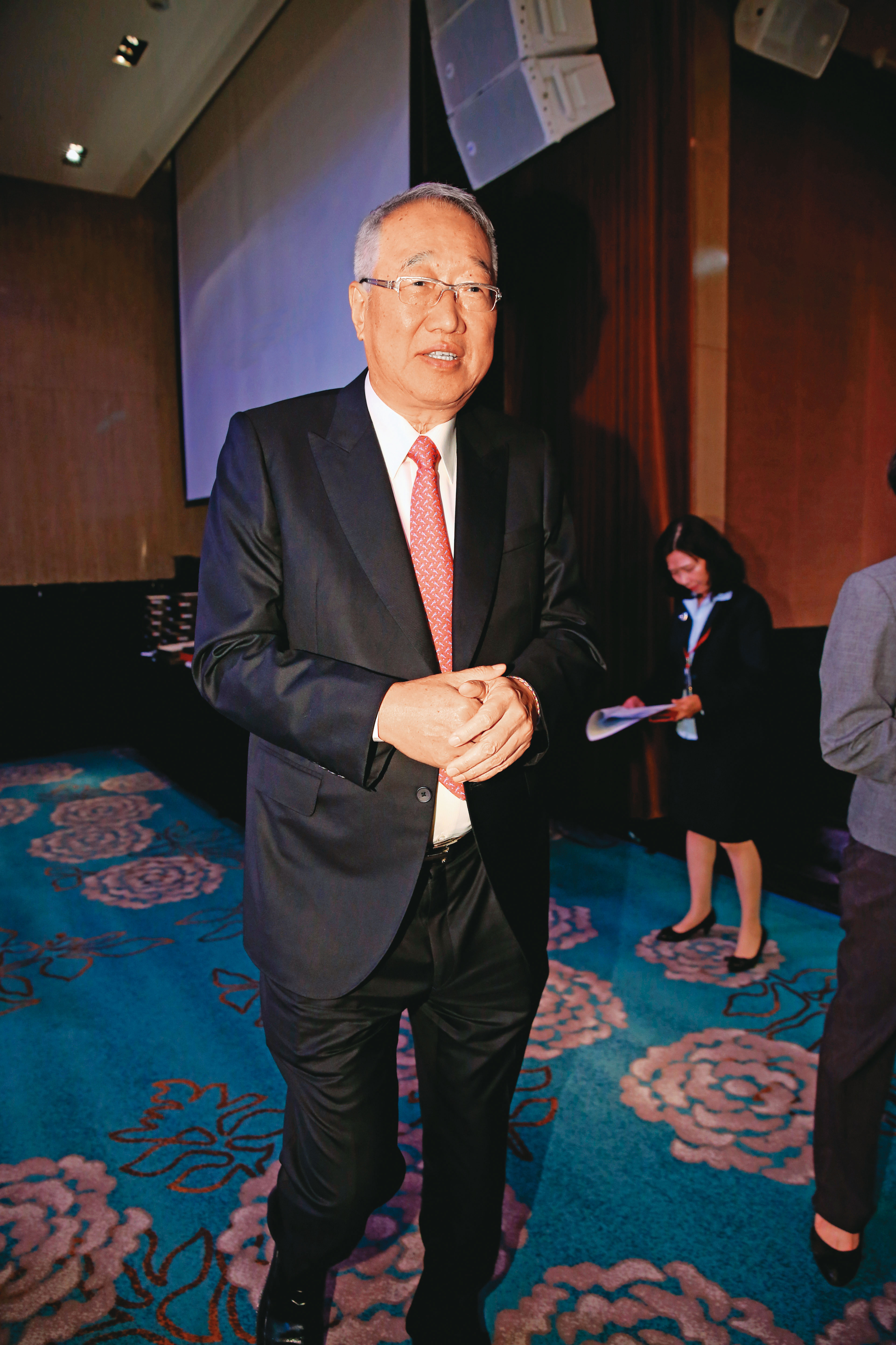 正崴公司董事長、鴻海創辦人郭台銘胞弟郭台強（圖）會參與中影交易案，也是馬英九透過前立委蔡正元告知此投資機會。