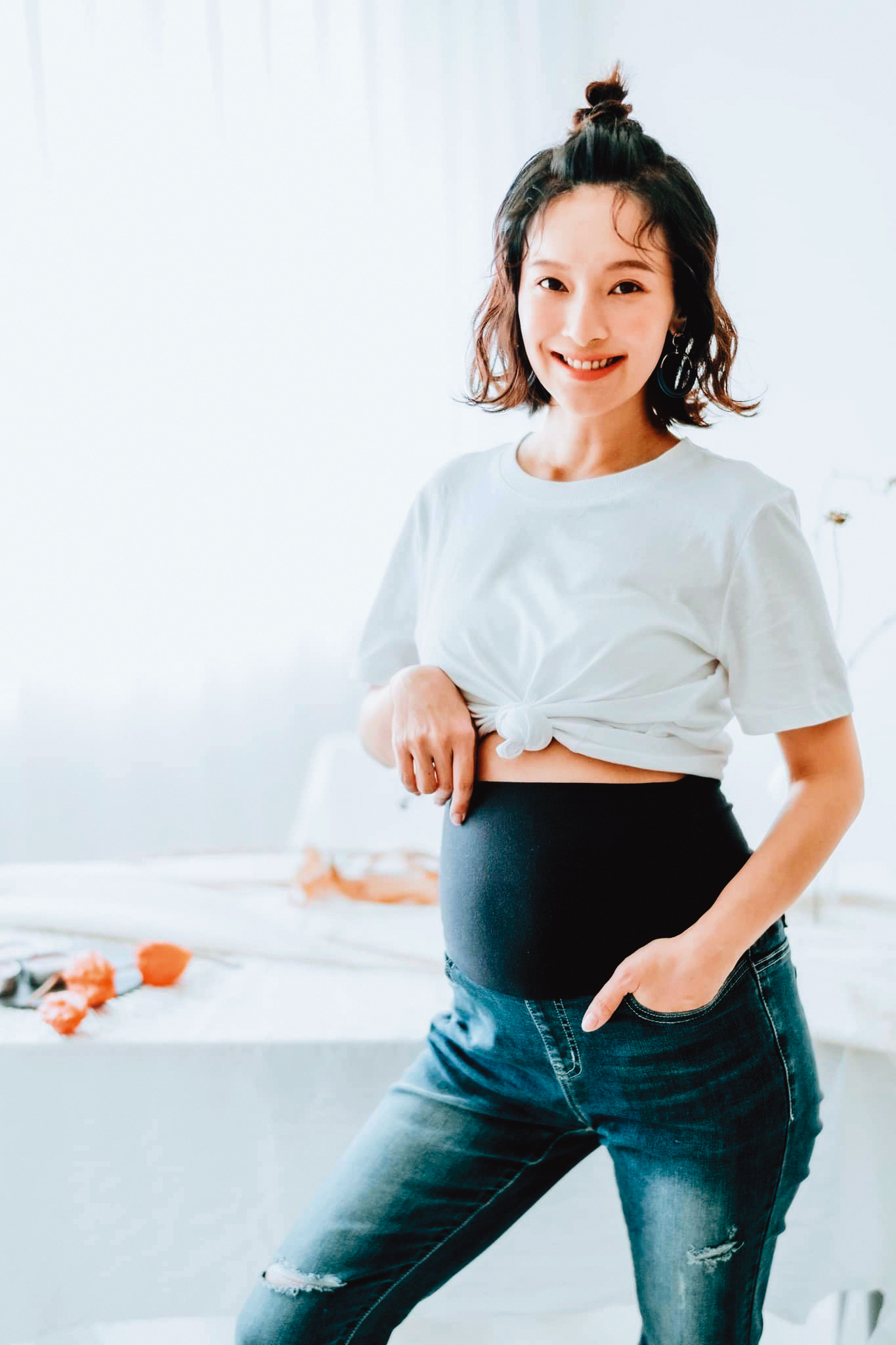 陳瑋薇曾懷孕又流產,十月終於喜獲麟兒。(翻攝陳瑋薇臉書)
