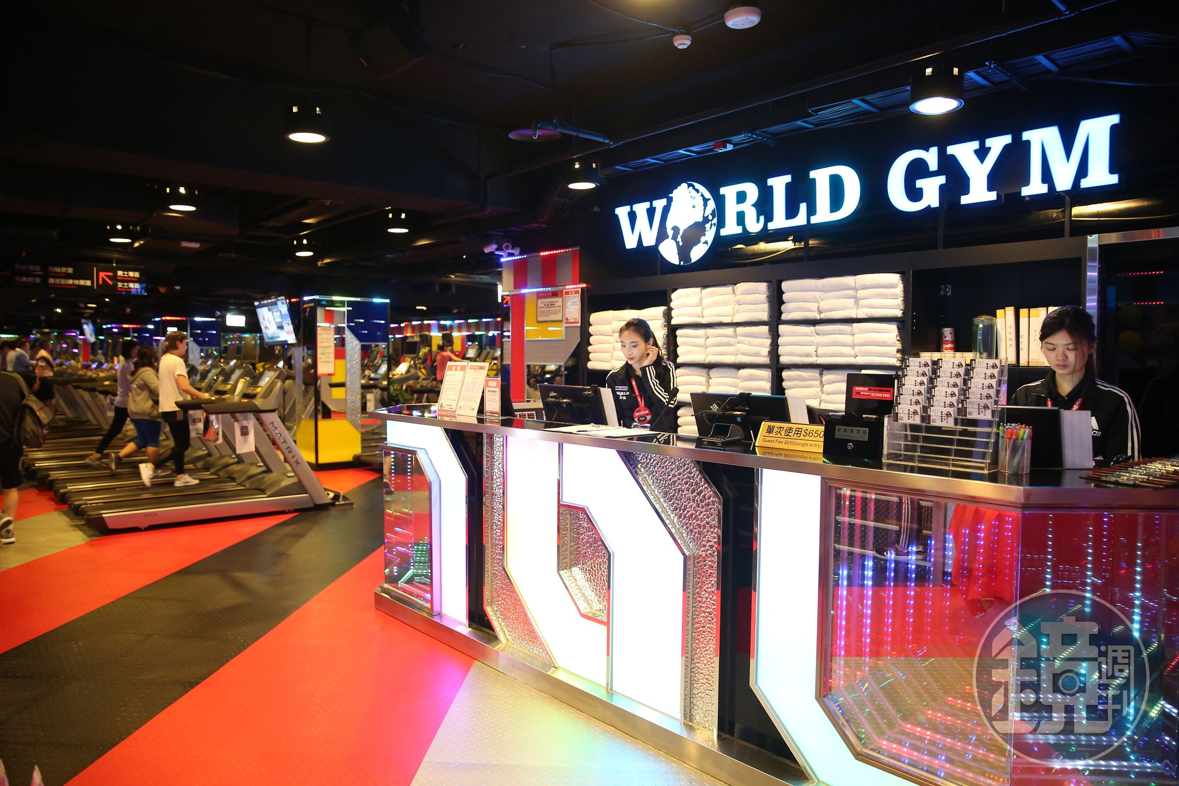 World Gym取消毛巾服務被罵翻，如今宣布將重新提供。（本刊資料照）