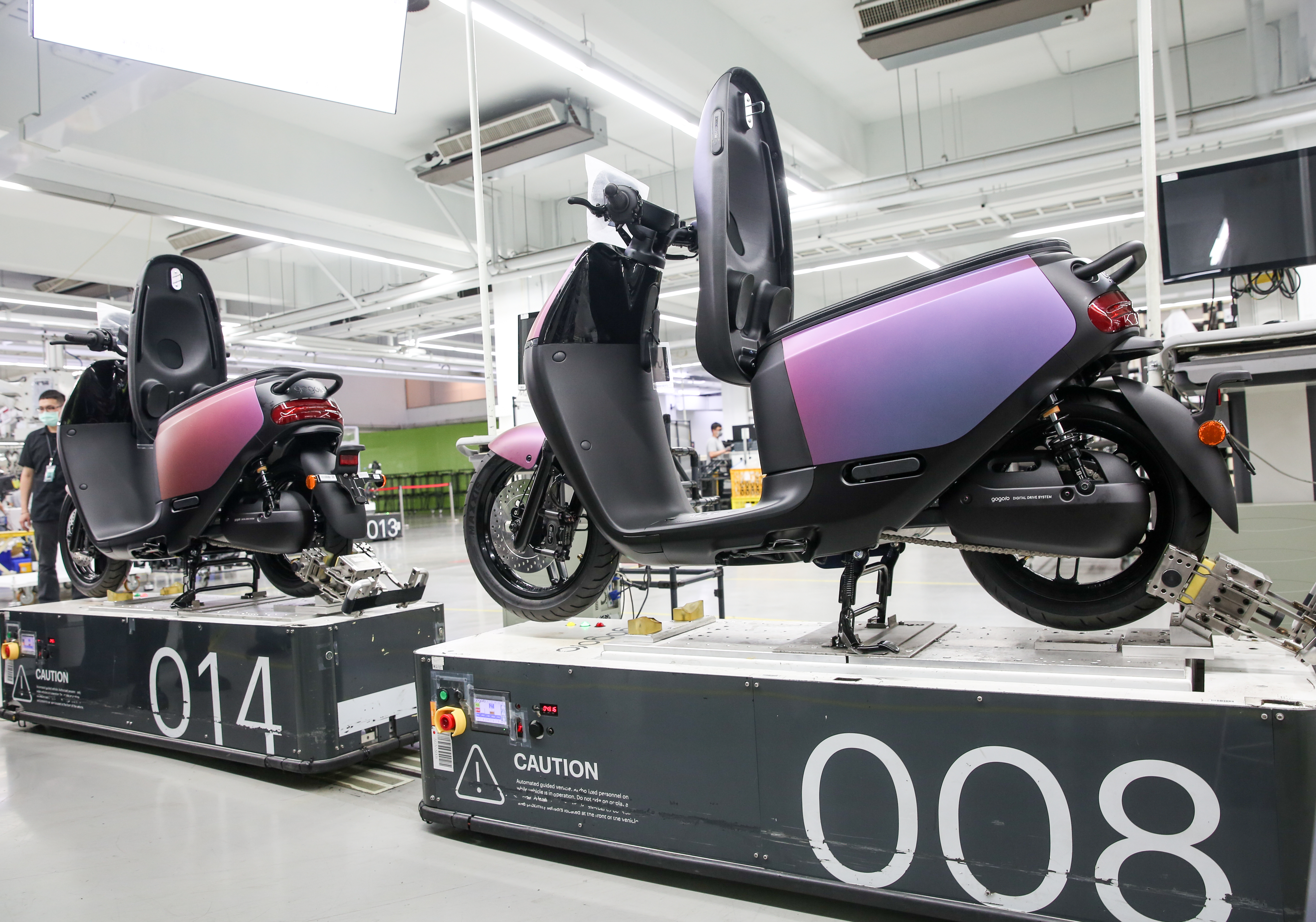 Gogoro攜手GoTo進軍印尼二輪電動車市場。（本刊資料照，圖為Gogoro智慧工廠）