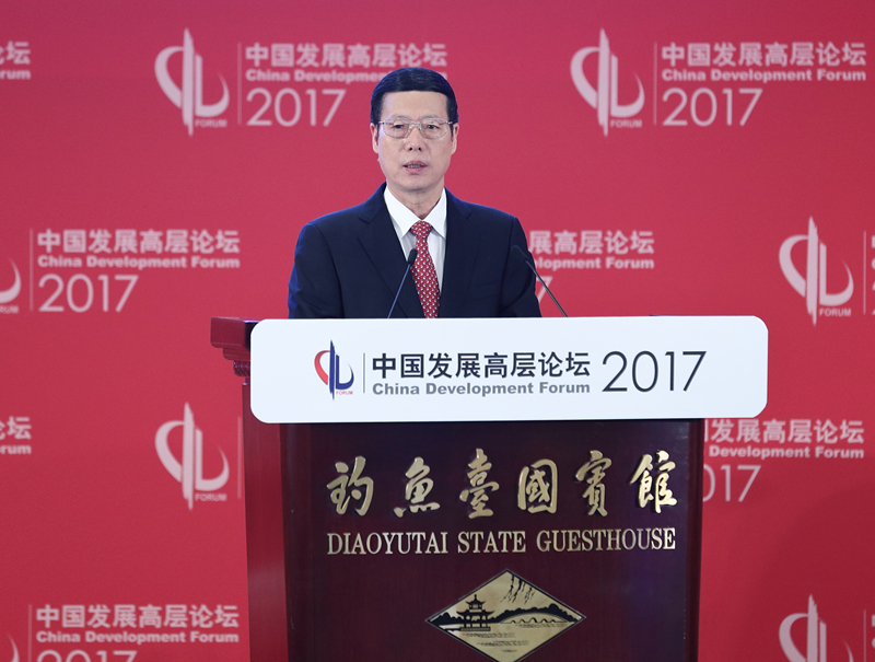 中國前副總理張高麗（圖）被爆與網球女將彭帥有不倫關係。（翻攝自中國國務院網站）
