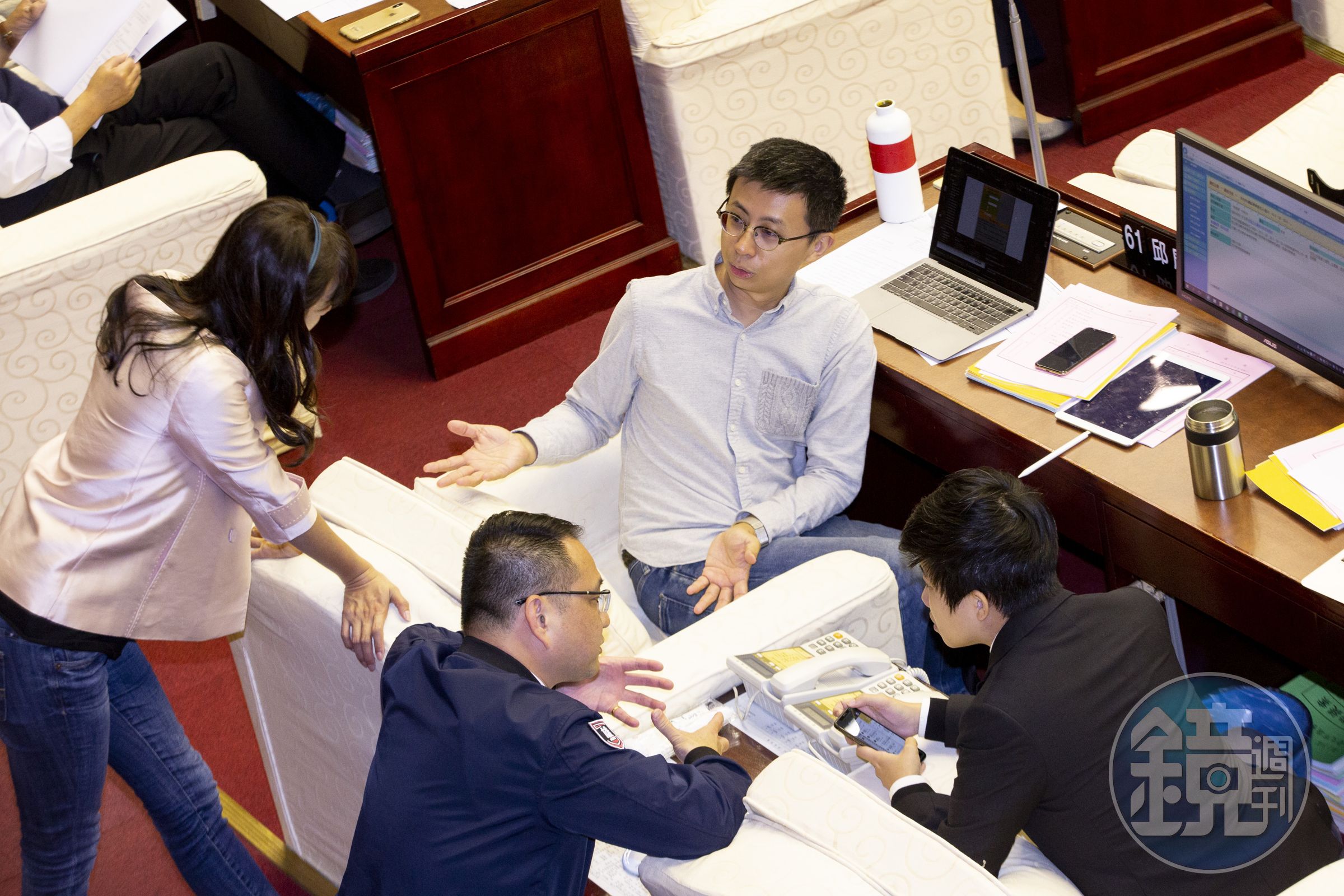 邱威傑強調，他反對恢復發放北市重陽敬老金。（本刊資料照）