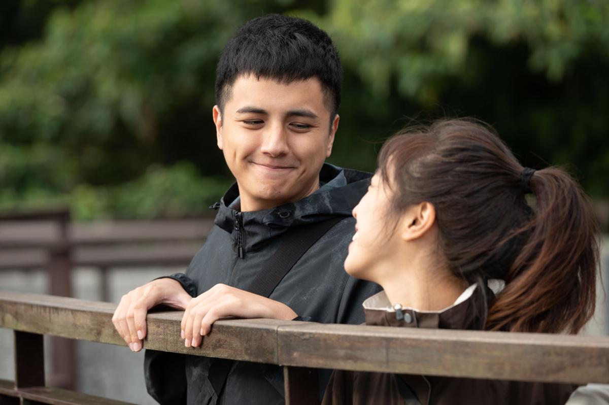 曾子余和梁舒涵久別重逢。（tvbs提供）