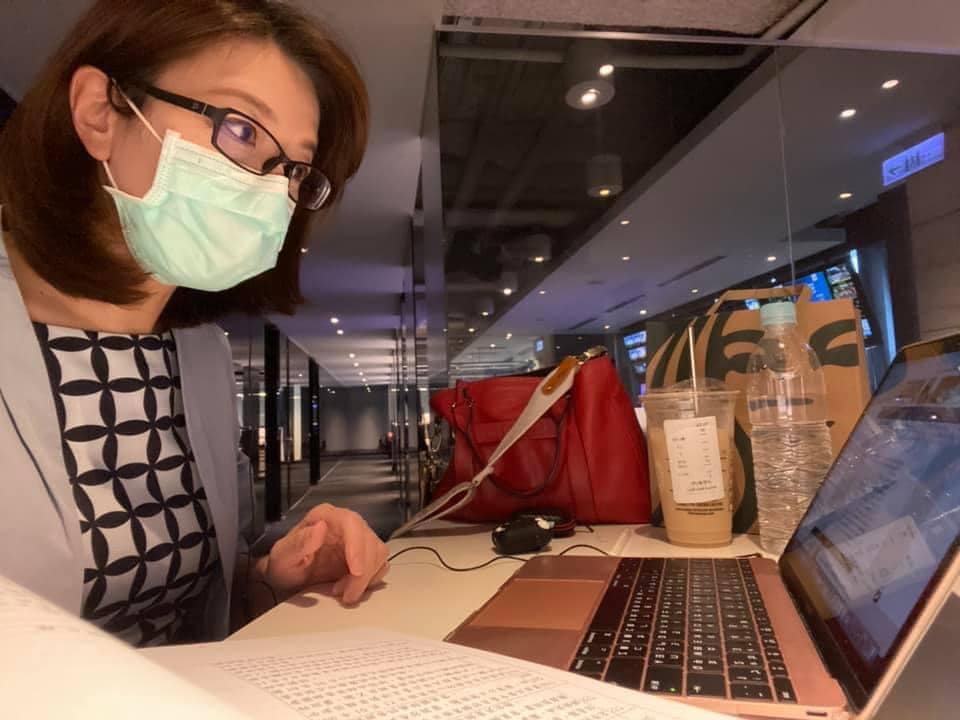 林靜儀任疫苗救濟審查委員9次開會8次沒到，引起討論。（翻攝自林靜儀醫師臉書）