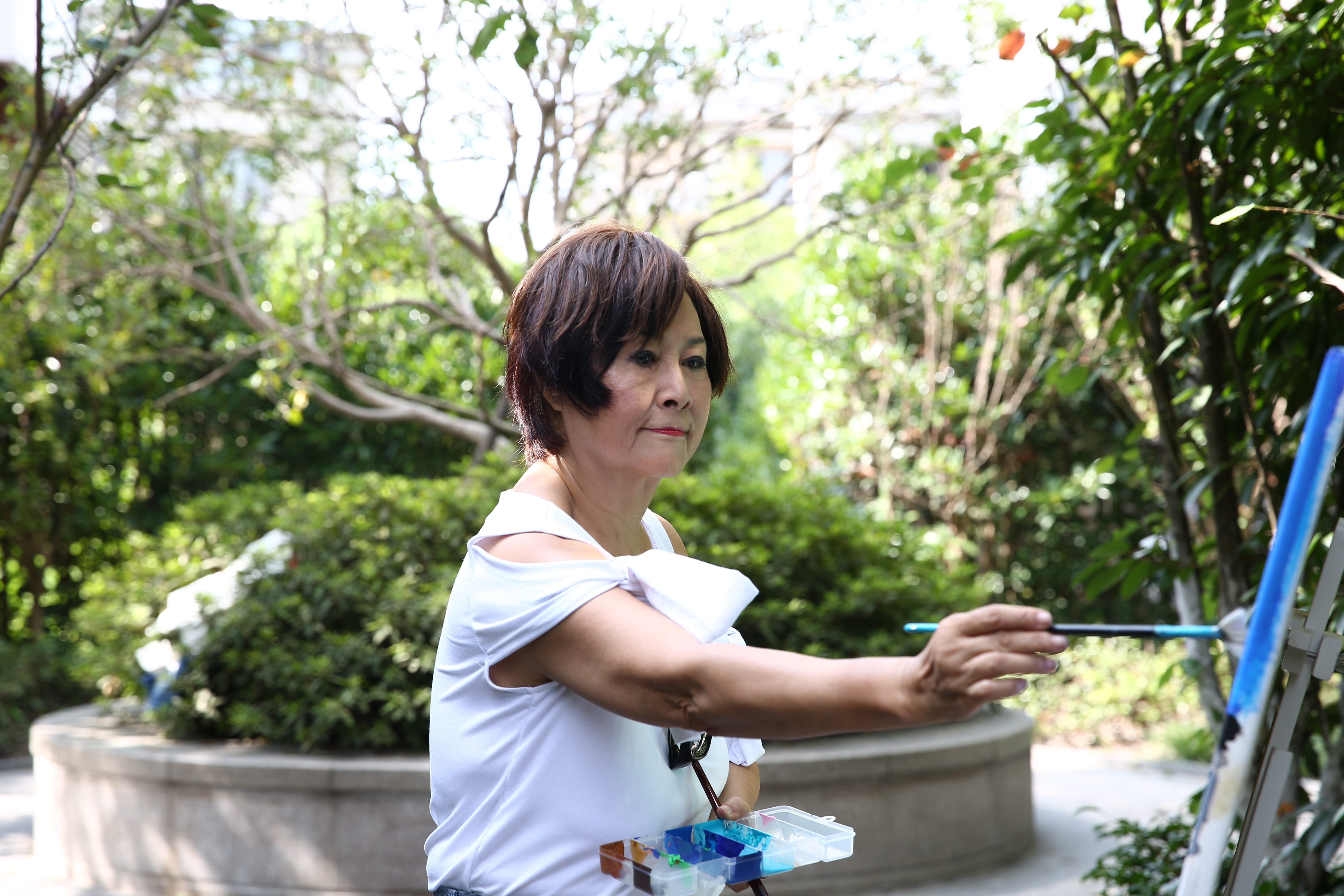 陳艾妮11月起將舉行個人畫展。（陳艾妮提供）