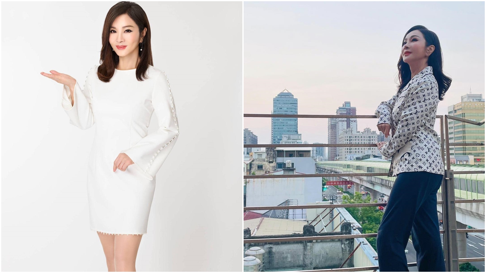 陳美鳳開直播賣二手衣做公益，律師試穿後驚呼「女明星有多恐怖！」。（翻攝自陳美鳳臉書）