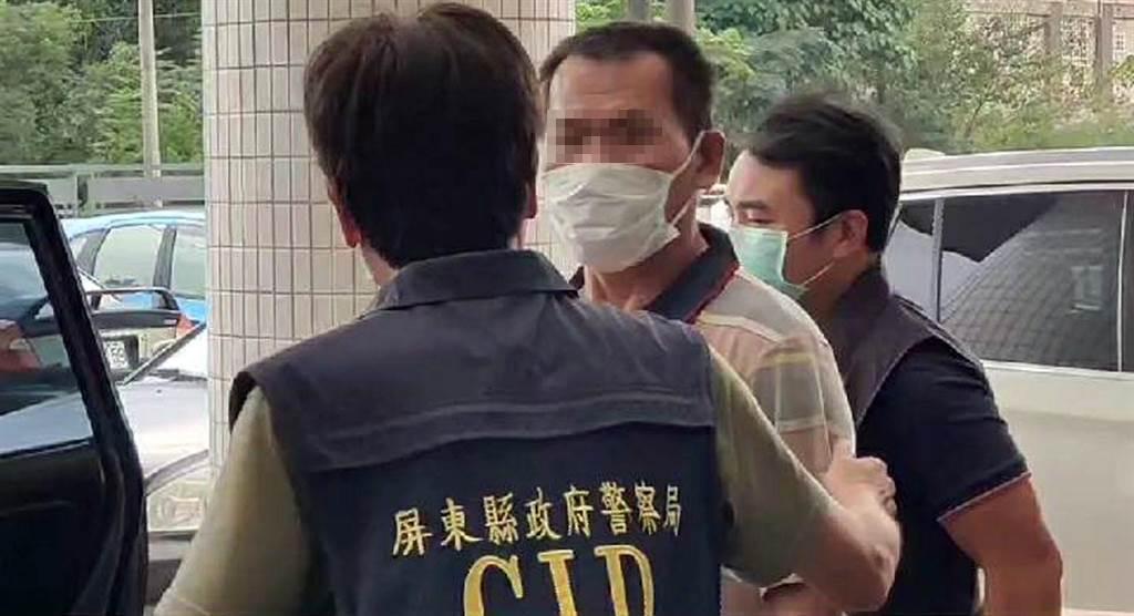 犯下屏東挖眼案的楊男被法院裁定羈押。（翻攝畫面）