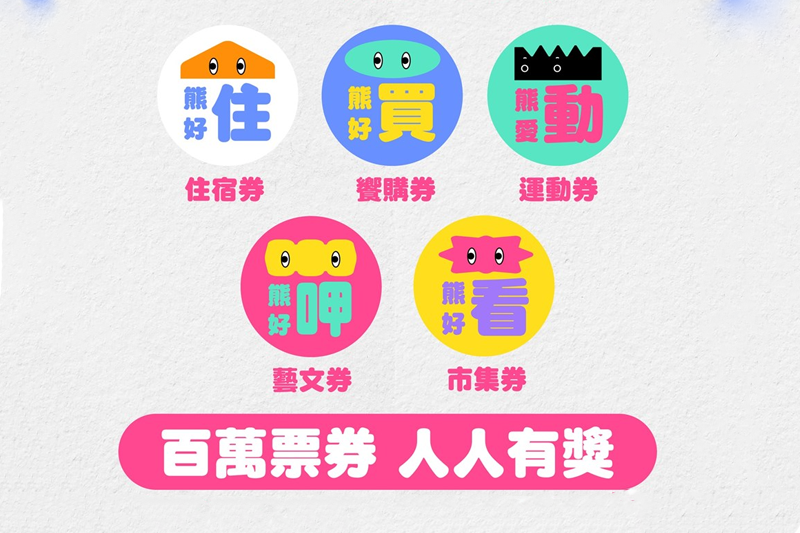 台北熊好券今日抽籤人人有獎。（翻攝自台北市政府官網）