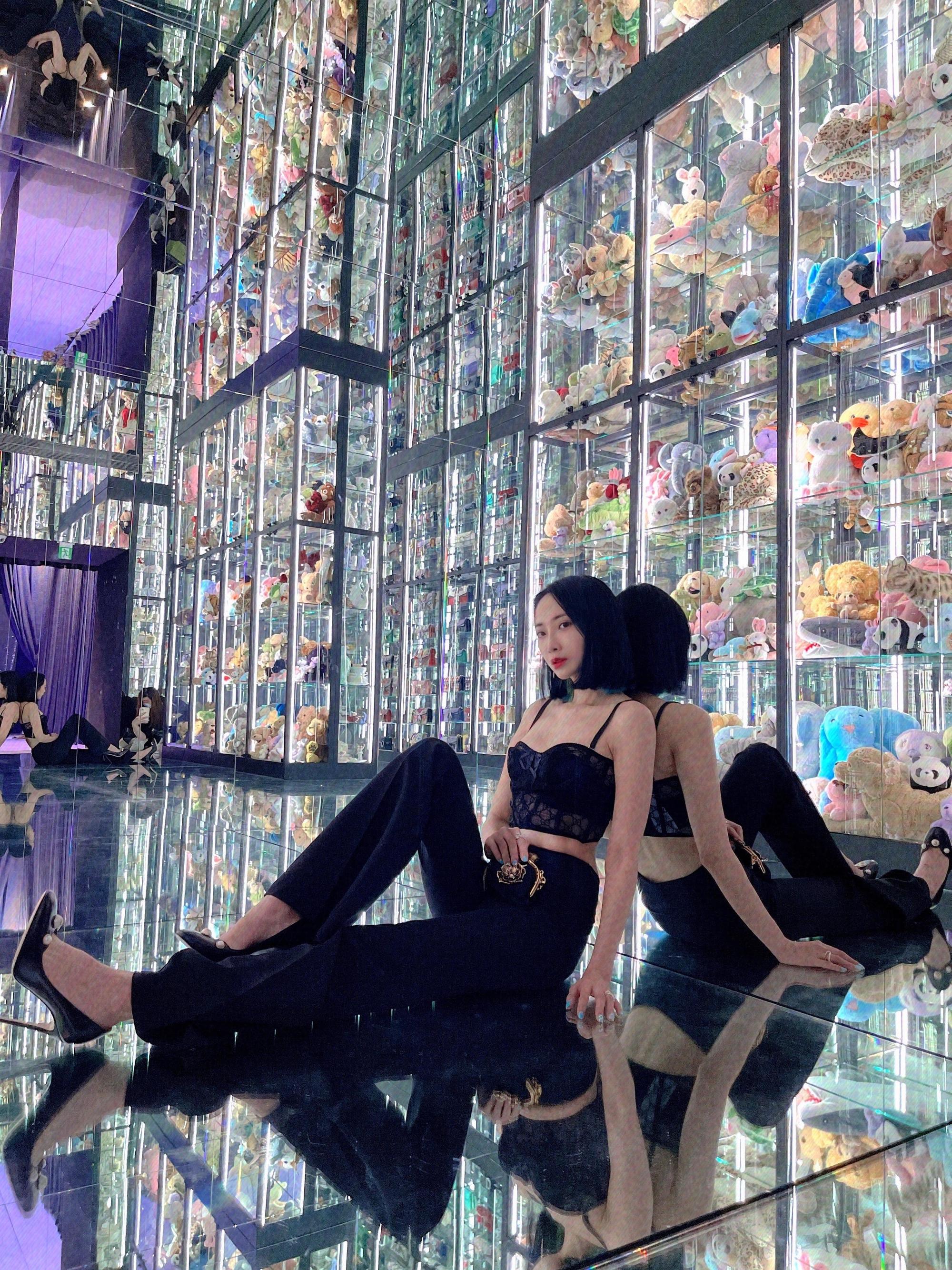 黎晏孜受邀參加Gucci 100週年紀念展覽「Archetypes 原典」。（經紀人提供）