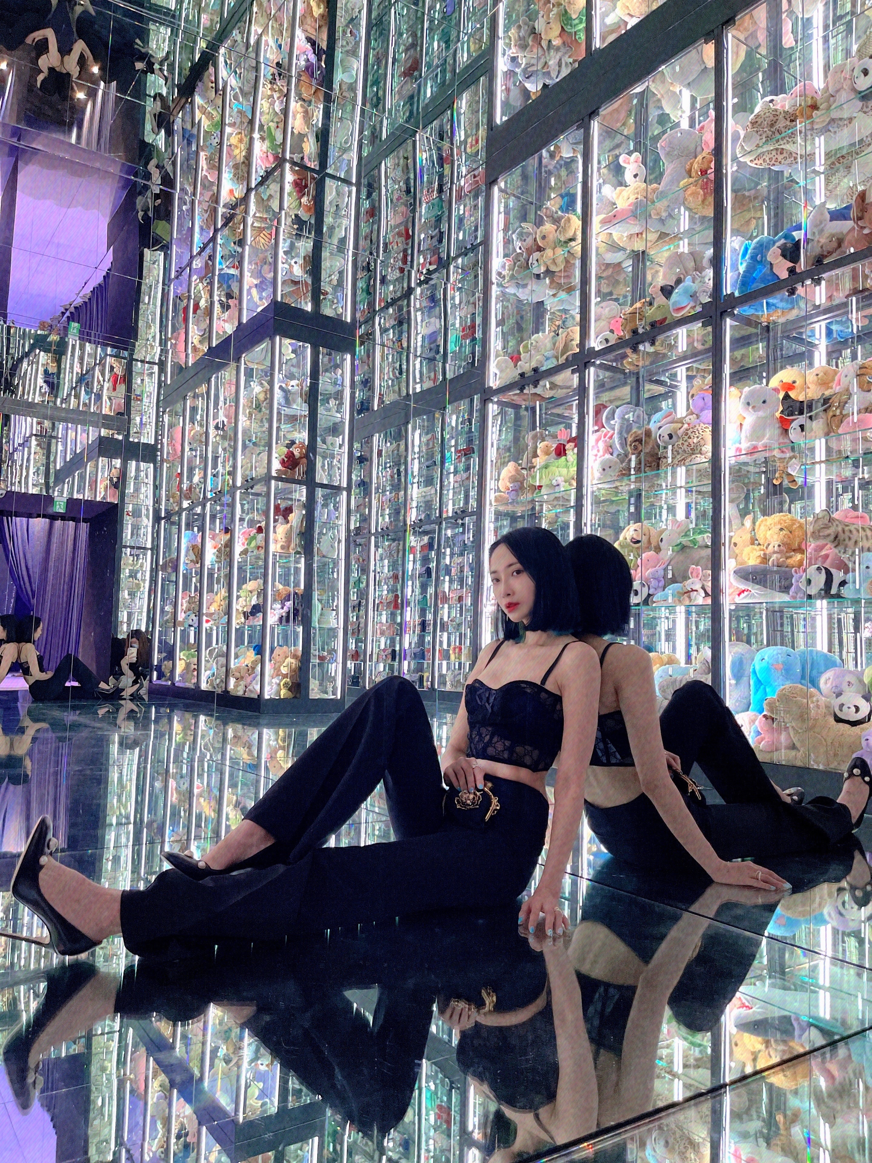 黎晏孜受邀參加Gucci 100週年紀念展覽「Archetypes 原典」。（經紀人提供）