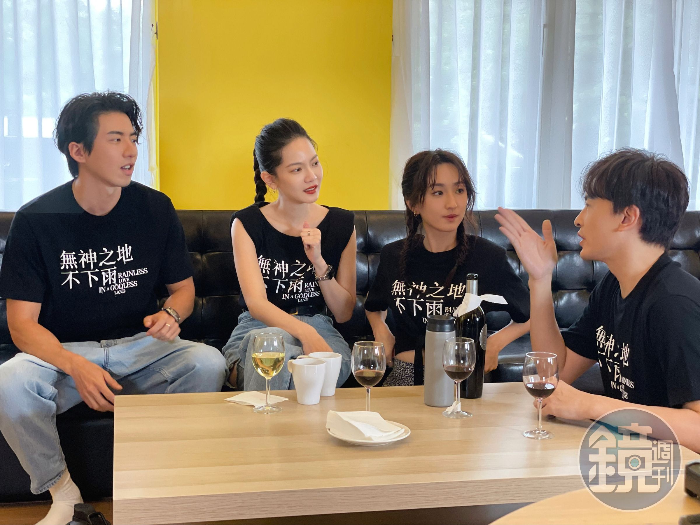 鄭元暢的不專業廚房難得不下廚純聊天喝酒。（最大國際娛樂）