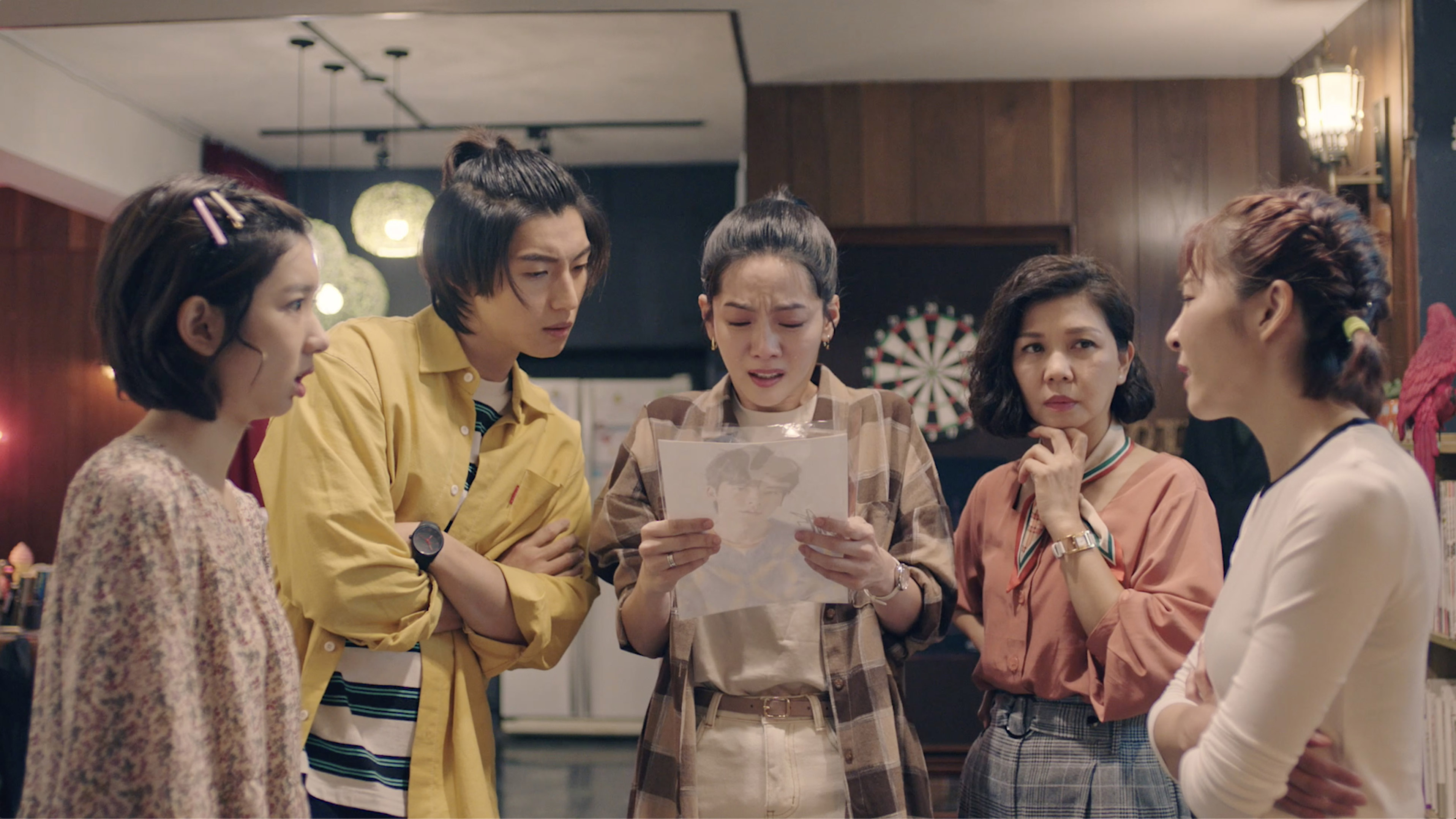 許光漢在劇中以海報的形式客串。（愛奇藝提供）