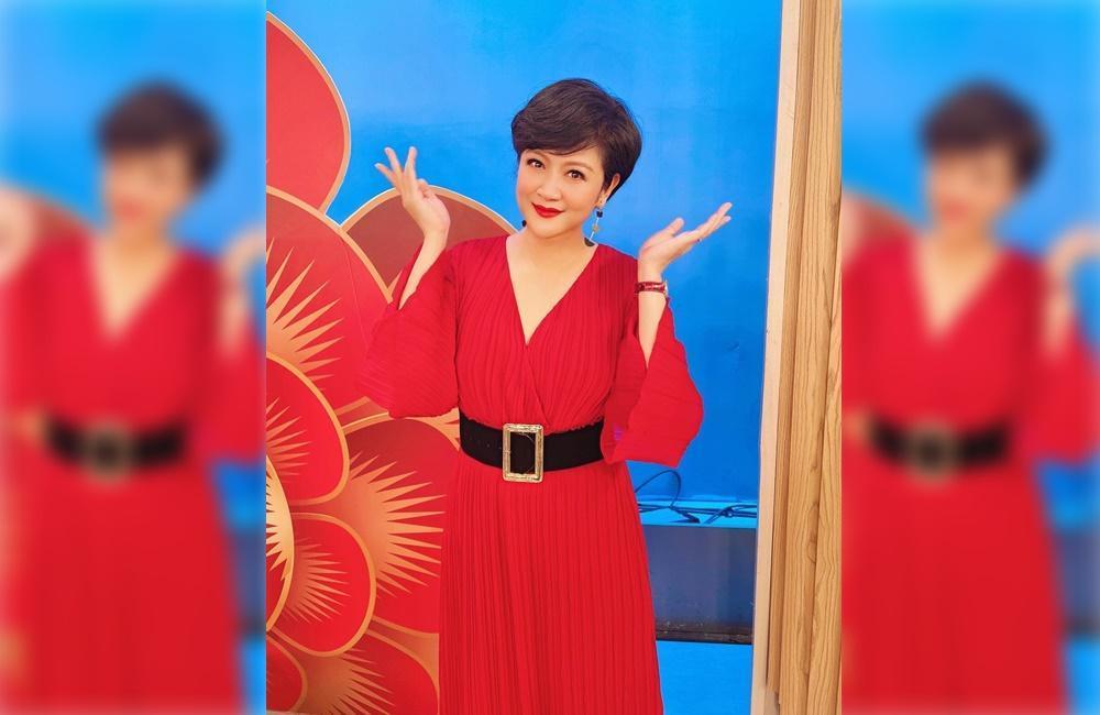 女星崔佩儀上節目分享自己玩股票的慘賠經驗。(翻攝崔佩儀的臉書)