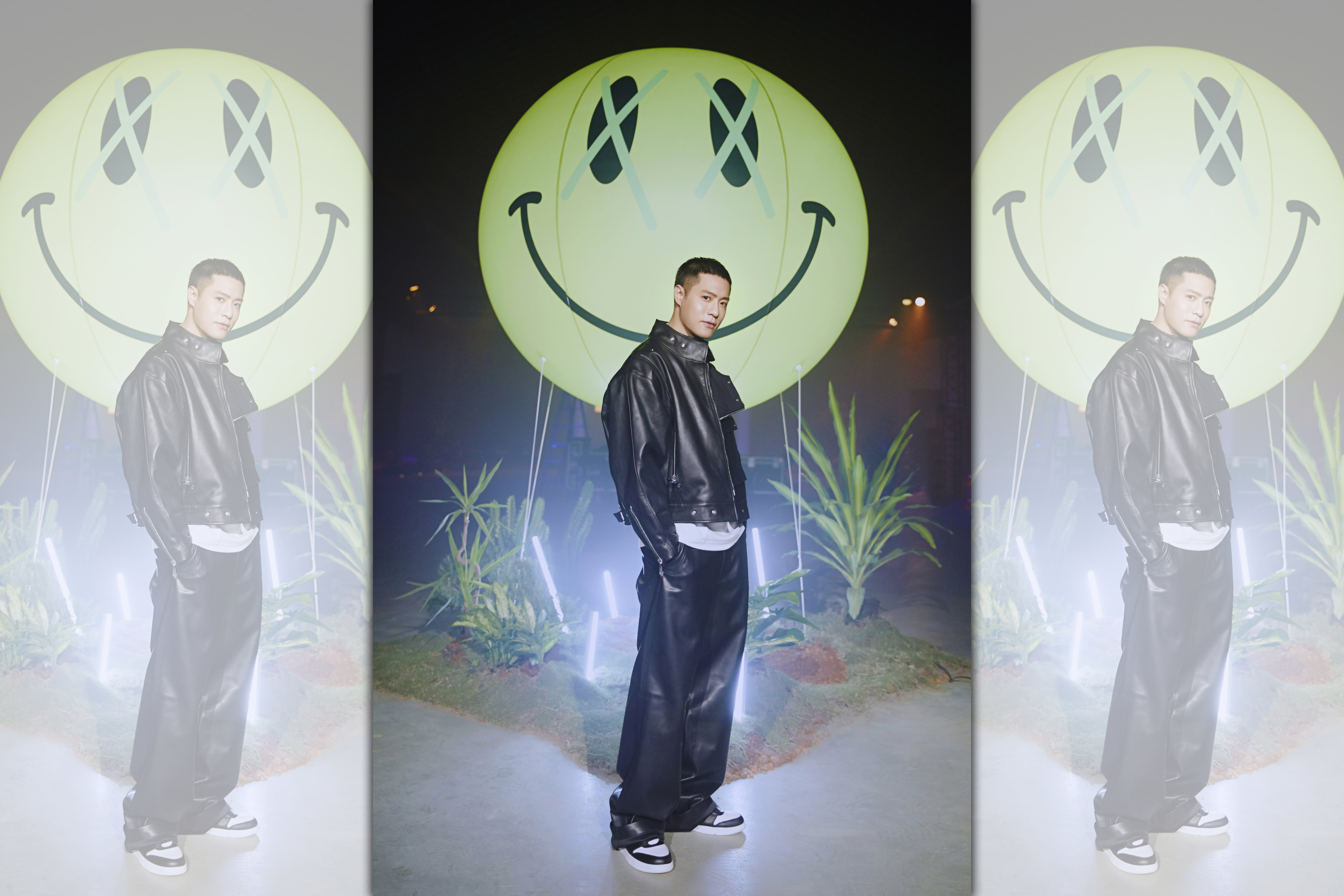 周湯豪以「REAL LIFE 全感官特展」為名，企圖從流行音樂跨界裝置藝術。（環球唱片提供）