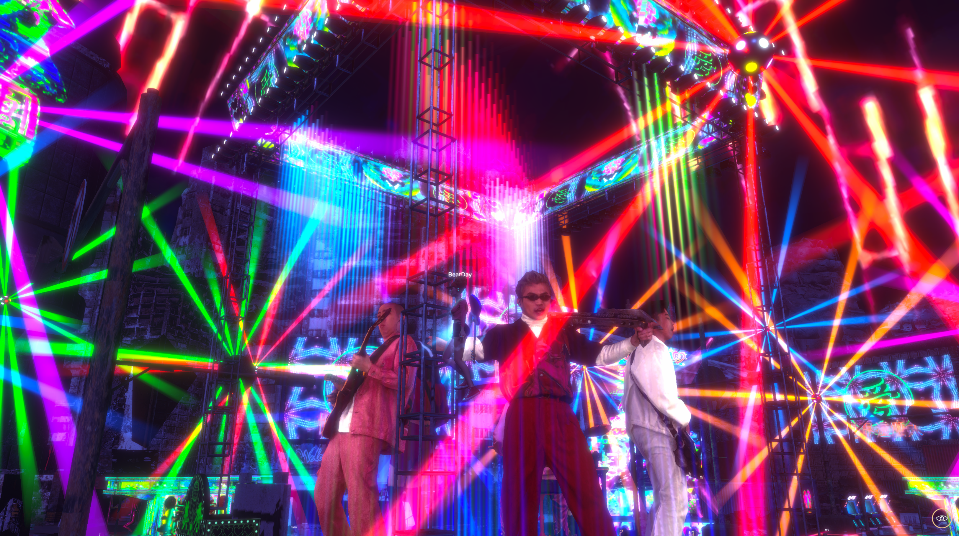 HTC VIVE ORIGINALS推出全球首創的全息音樂元宇宙「BEATDAY」，本月將陸續在官網開放為美秀集團封測專場打造的場景。 （​​HTC VIVE ORIGINALS提供） 
