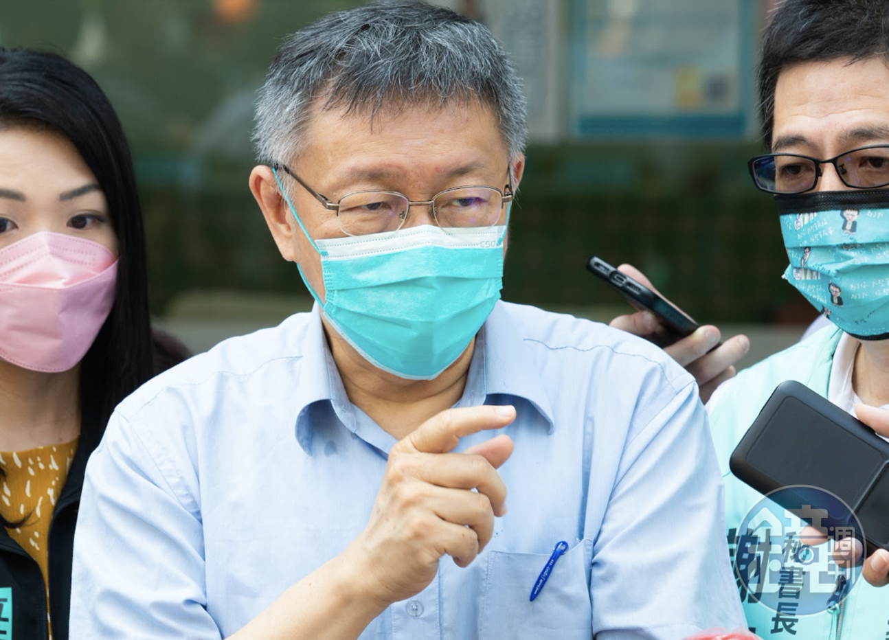 柯文哲赴議會總質詢時,回應即期疫苗相關問題。(資料照)