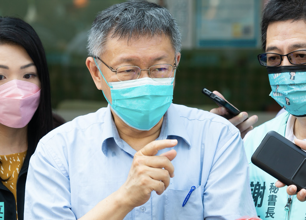 柯文哲赴議會總質詢時，回應即期疫苗相關問題。（資料照）