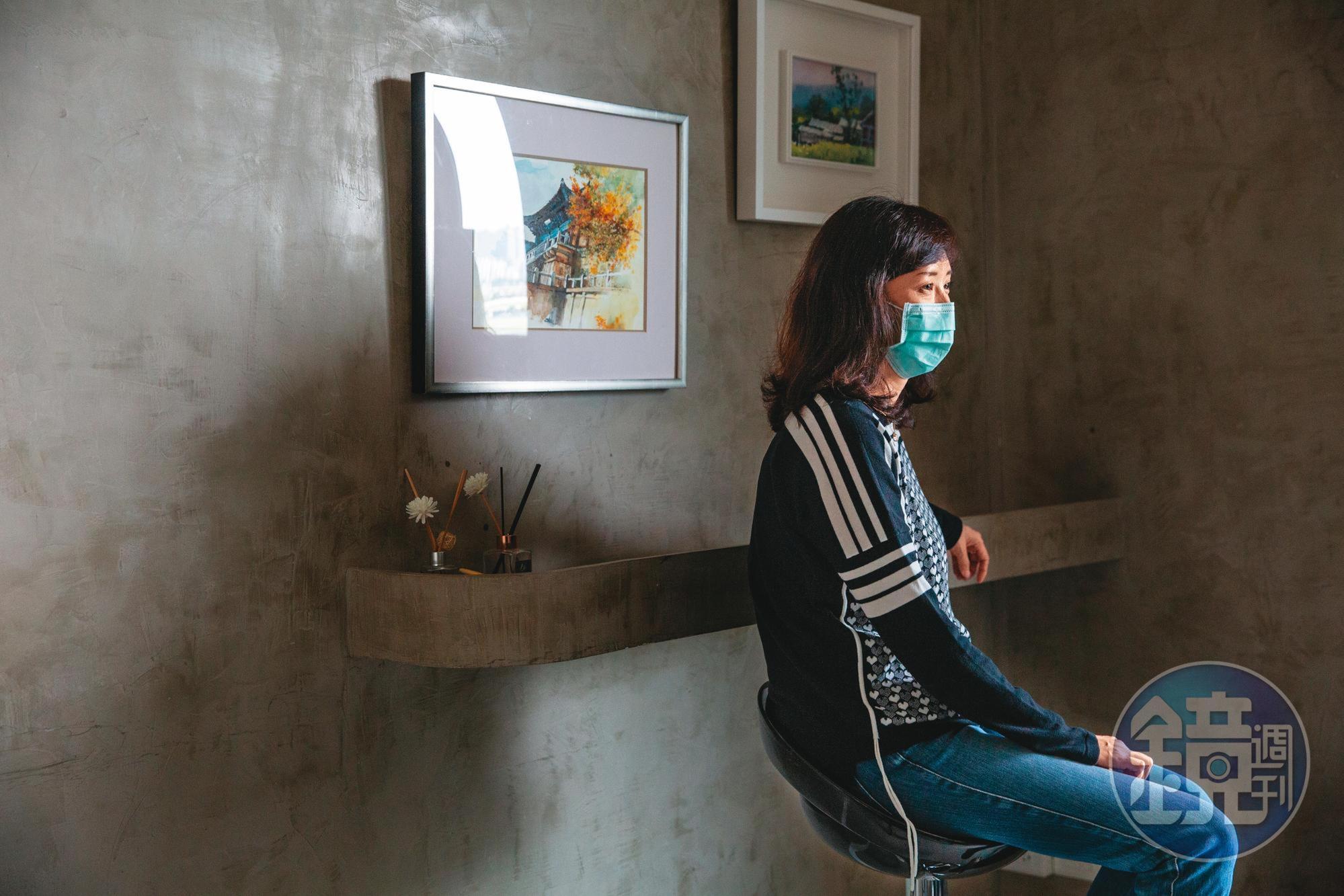 丈夫因防疫出名,導致家事受矚,尤香玉說她不後悔,「因為我知道他的工作影響很大。」