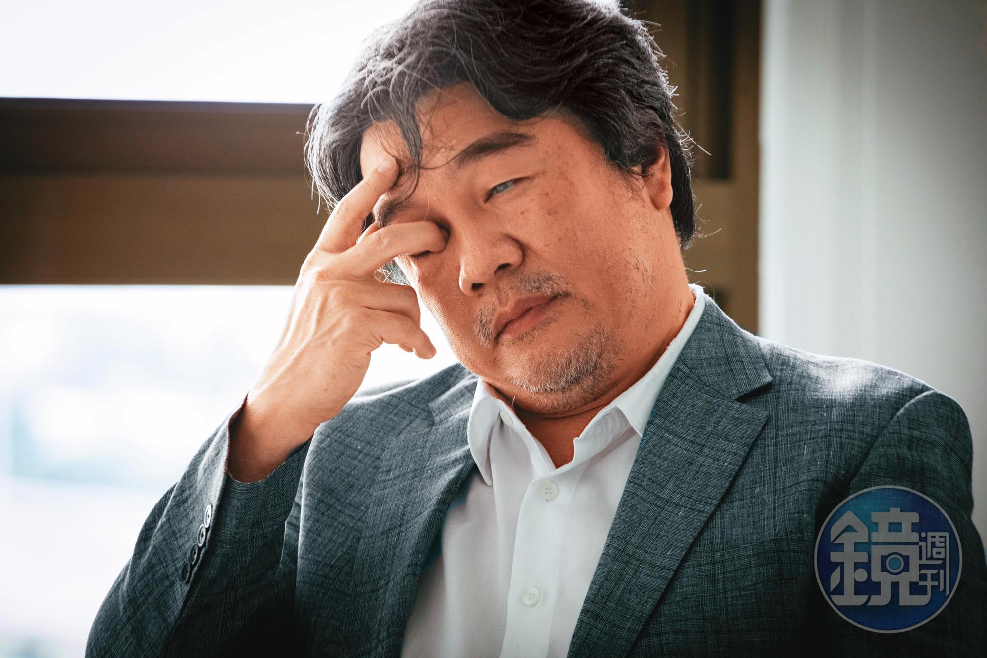 王必勝坦言做錯事,因此成為社會笑柄也讓他相當挫折。