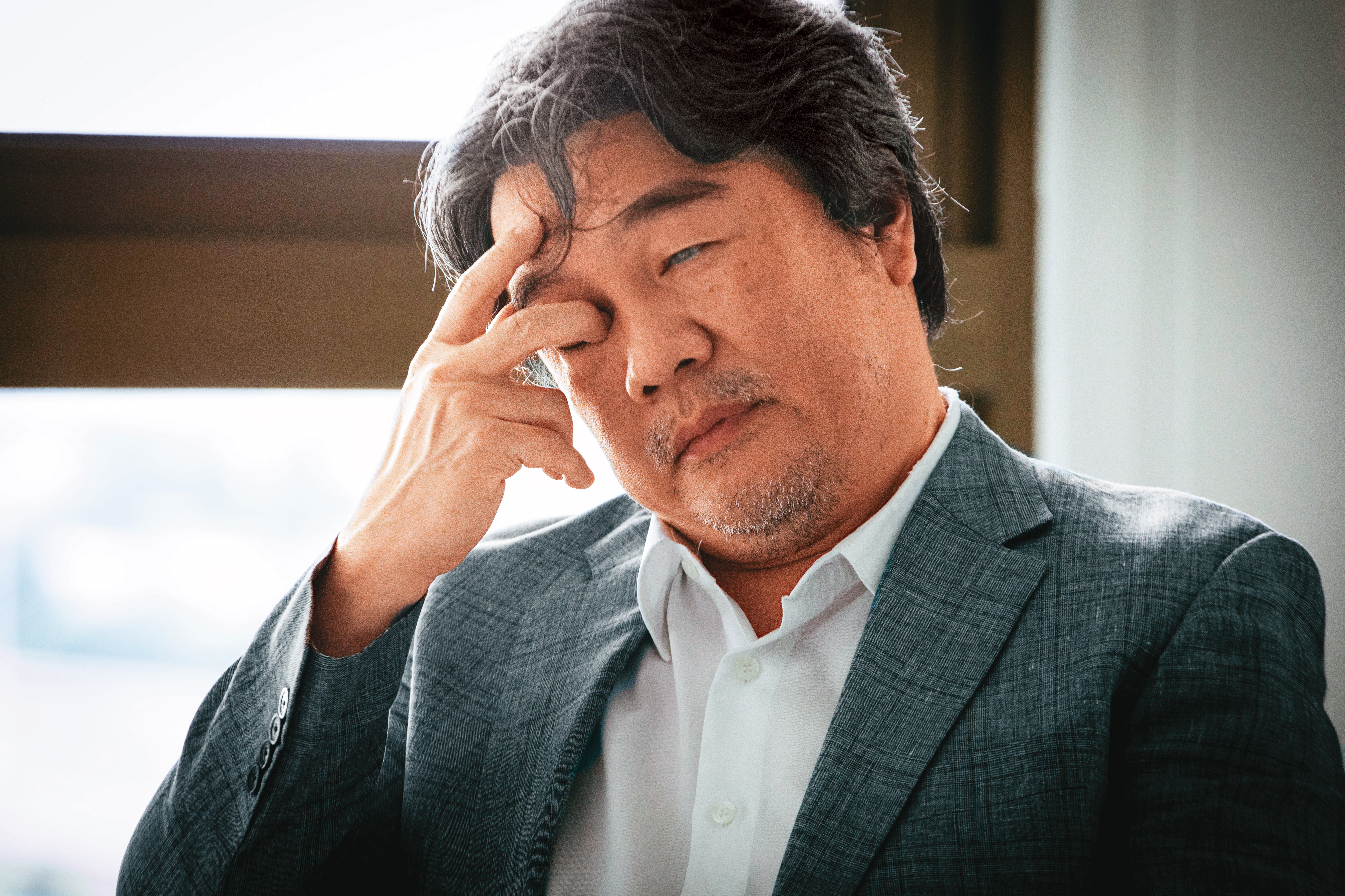 王必勝坦言做錯事，因此成為社會笑柄也讓他相當挫折。