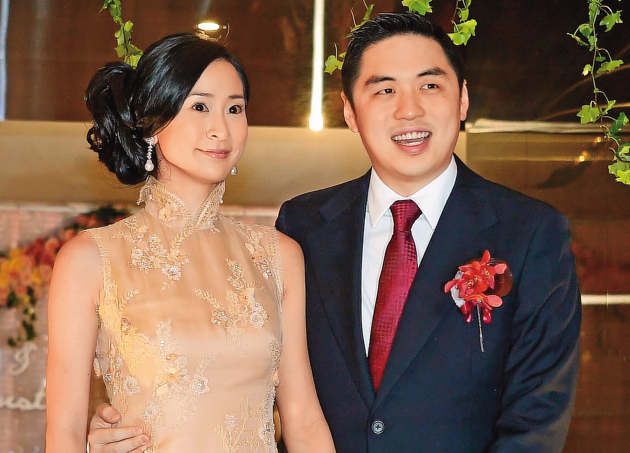 王泉仁曾視李晶晶為唯一，但所謂的門當戶對婚姻沒能繼續。（東方IC）