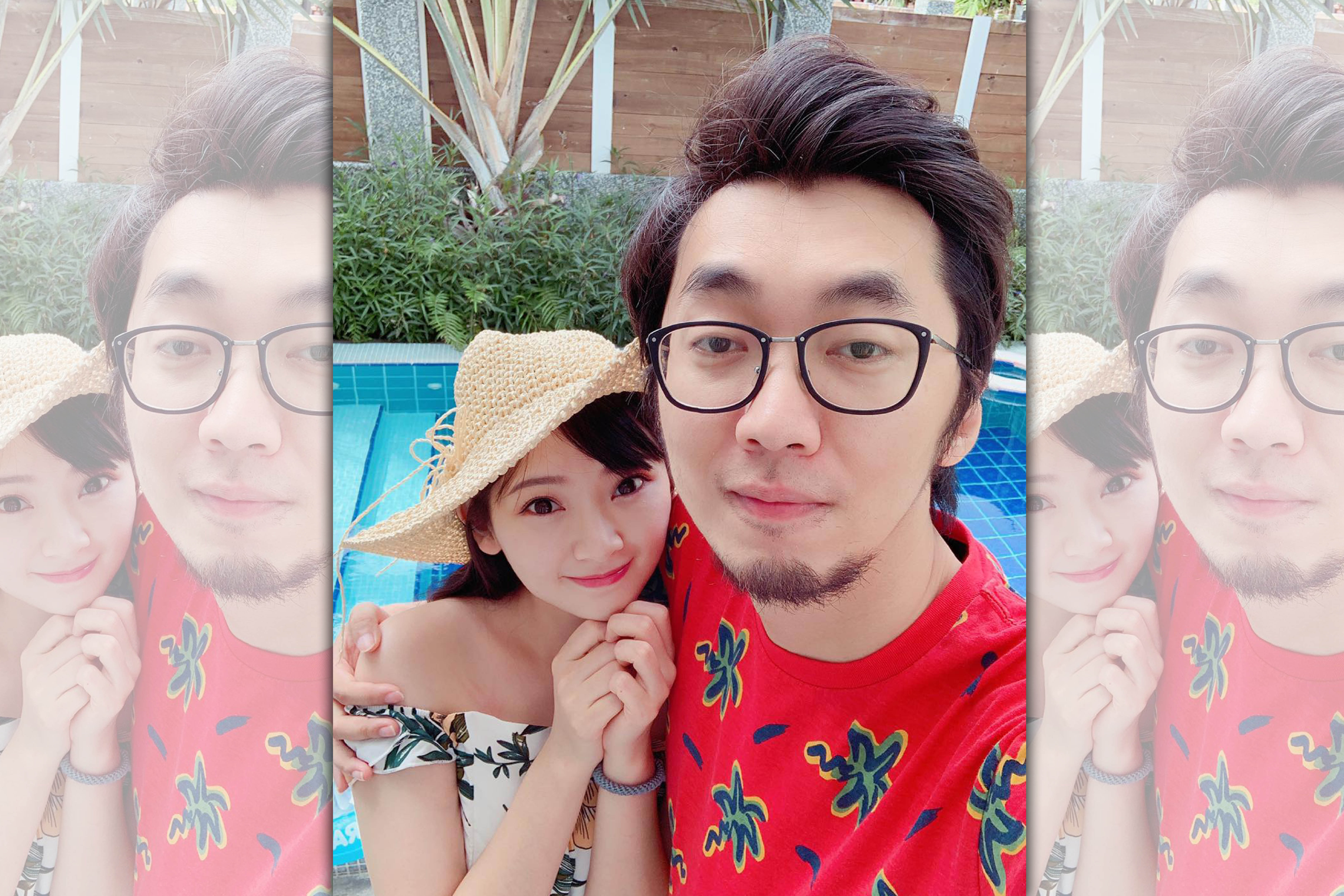 優格和殺梗婚後育有一子一女，產後憂鬱二度復發。（翻攝自優格臉書）