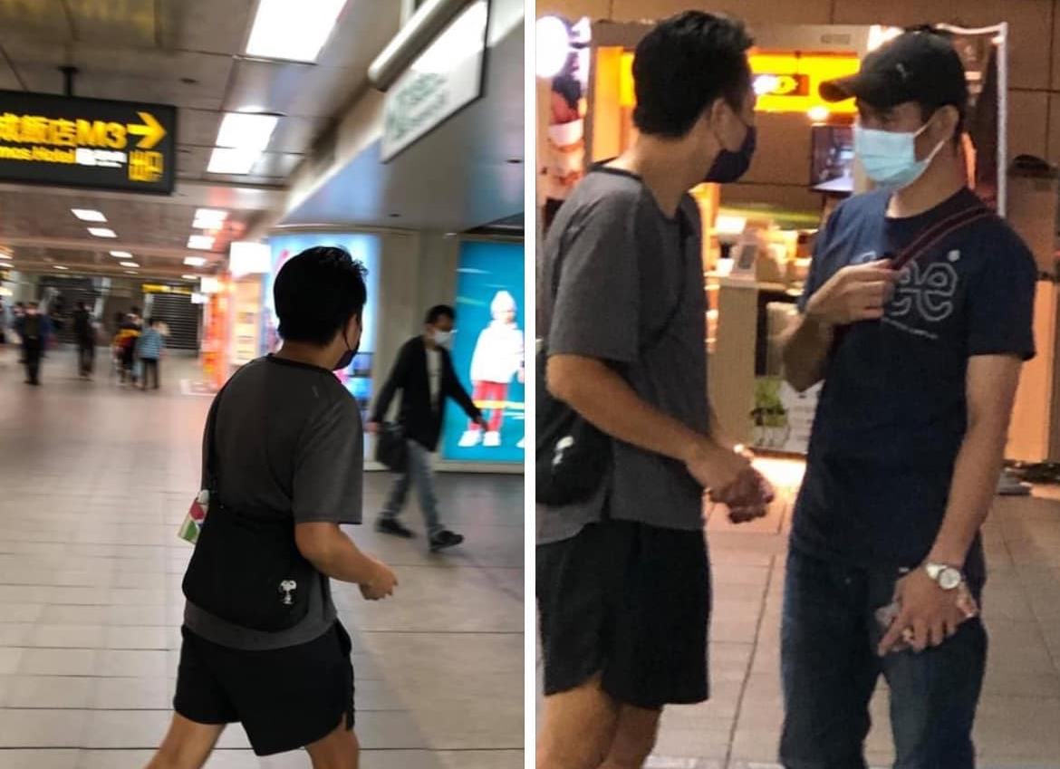 「北車借錢哥」再度現蹤，女網友分享自己的經歷示警其他人。（翻攝自爆料公社臉書）