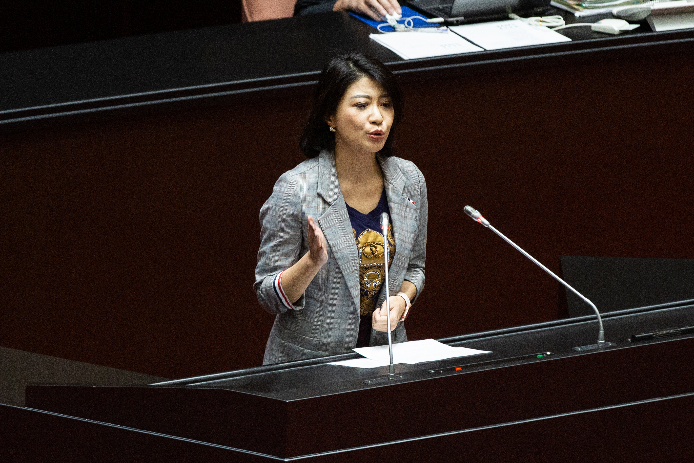 民進黨立委林楚茵po文怒轟顏清標，「分明就是不想處理這些債務，吃銀行夠夠！」（本刊資料照）